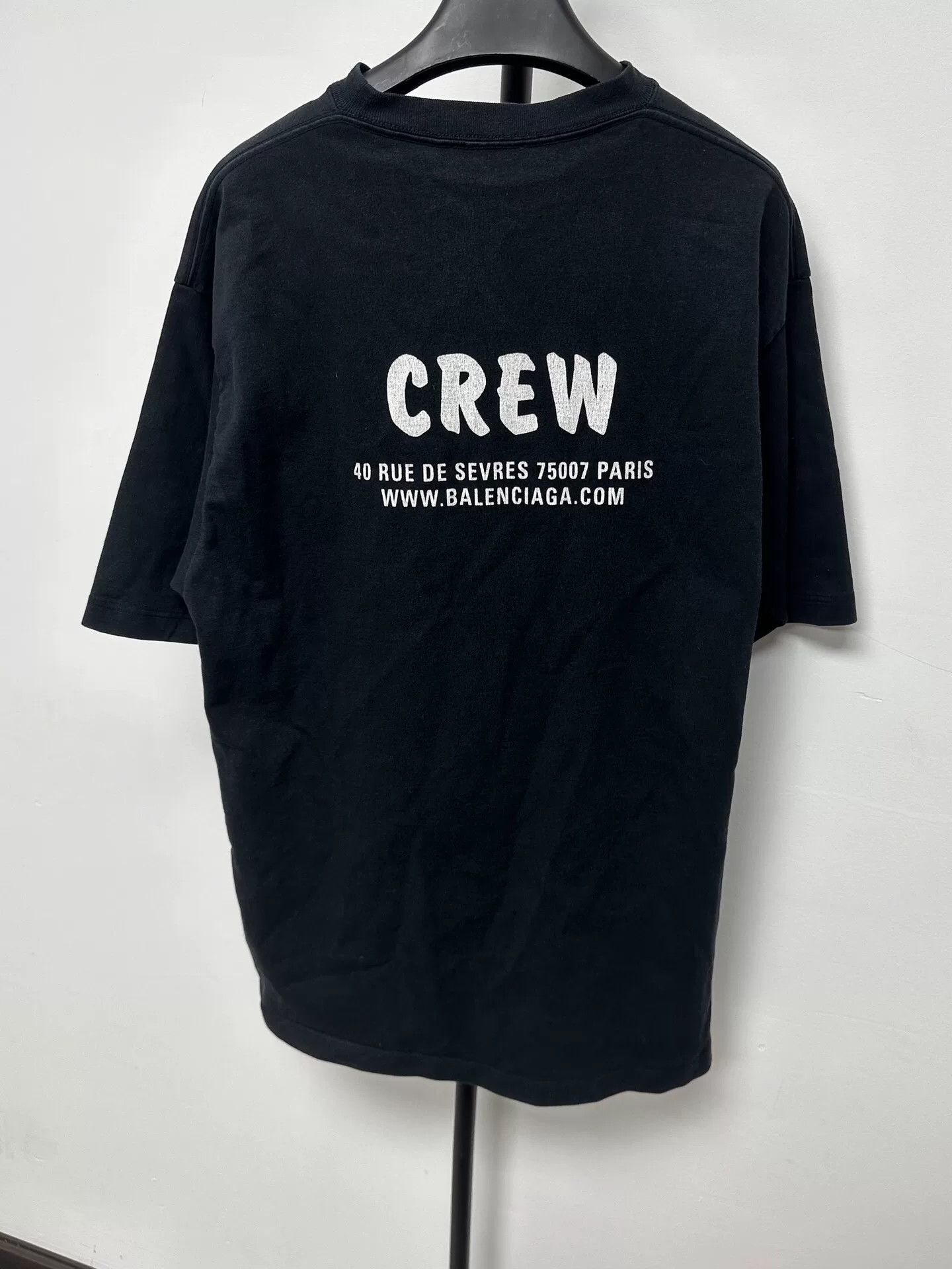 Balenciaga Balenciaga Loose Fit Letter Print T-Shirt Size S / US 4 / IT 40 - 2 Thumbnail