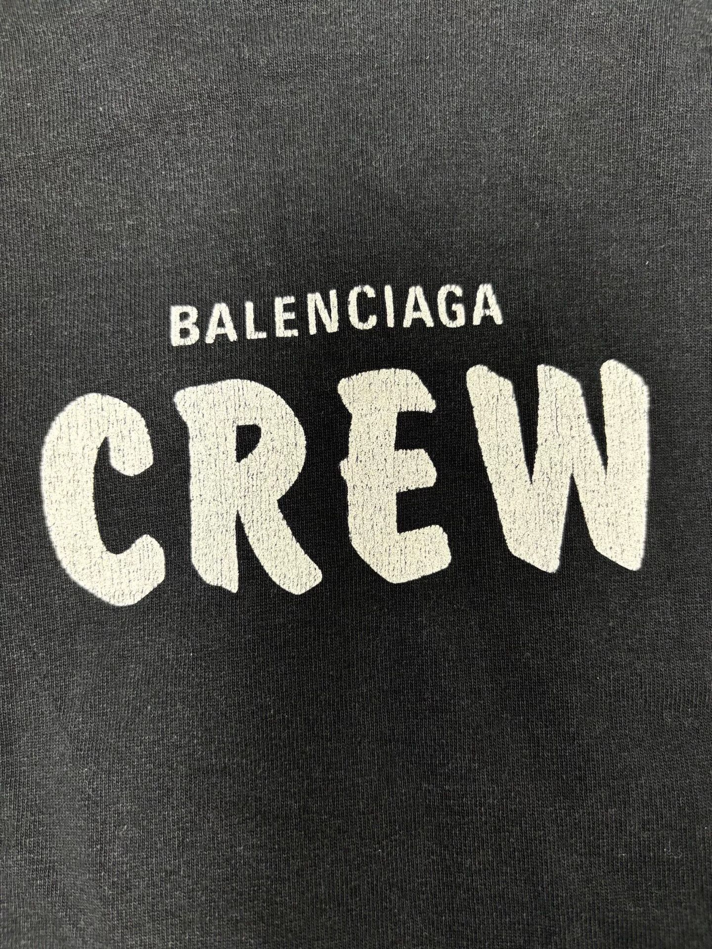 Balenciaga Balenciaga Loose Fit Letter Print T-Shirt Size S / US 4 / IT 40 - 3 Thumbnail