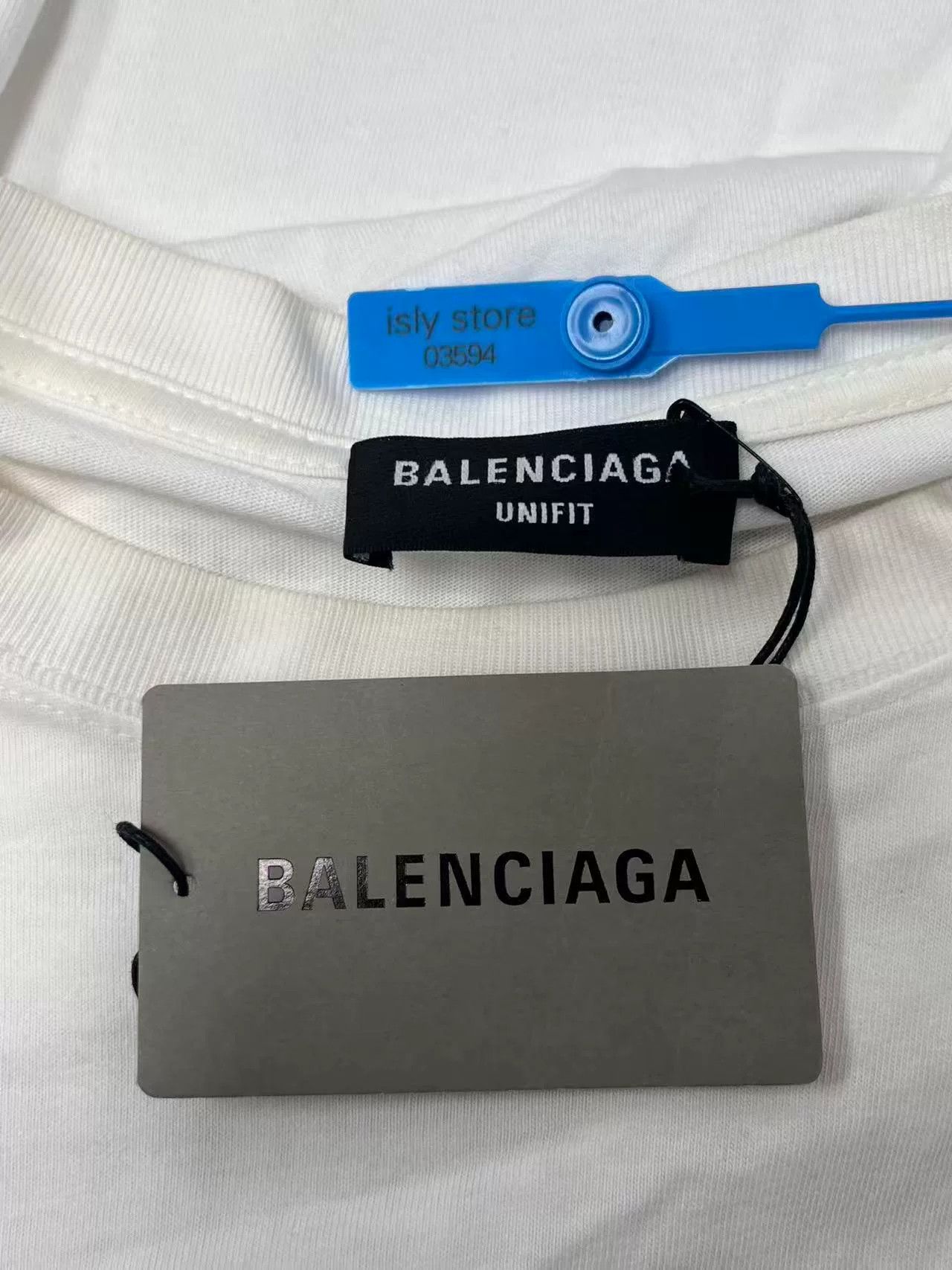 Balenciaga balenciaga logo waterfall short sleeve t-shirt Size US S / EU 44-46 / 1 - 5 Thumbnail