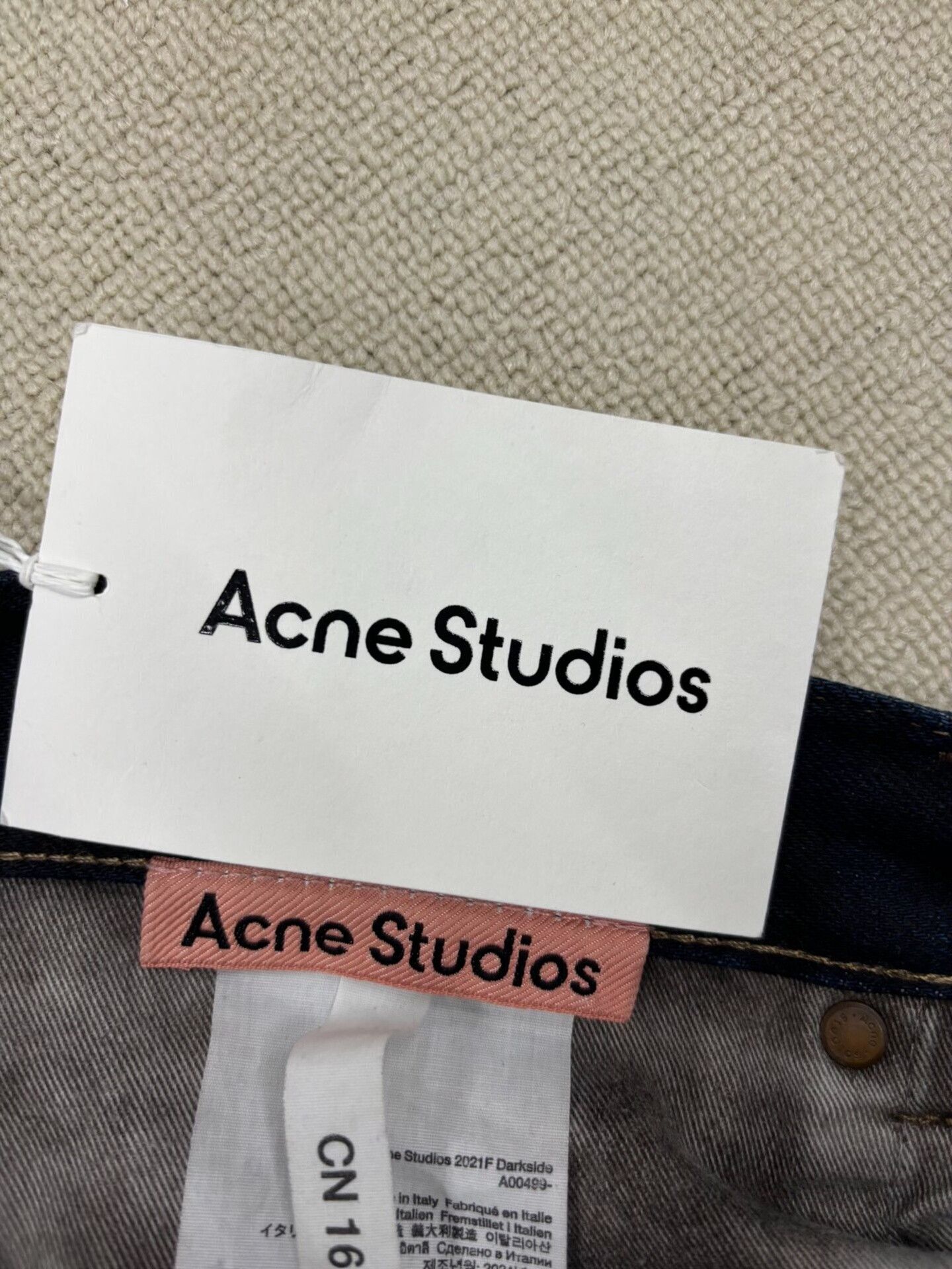 Acne Studios Acne Studios Wide-Leg Denim Pants 24FW 2021M Size US 28 / EU 44 - 5 Thumbnail