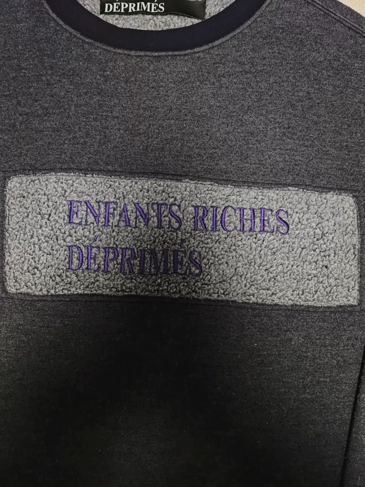 Enfants Riches Deprimes Enfants Riches Deprimes Embroidered Logo Sweatshirt Size US XL / EU 56 / 4 - 3 Thumbnail