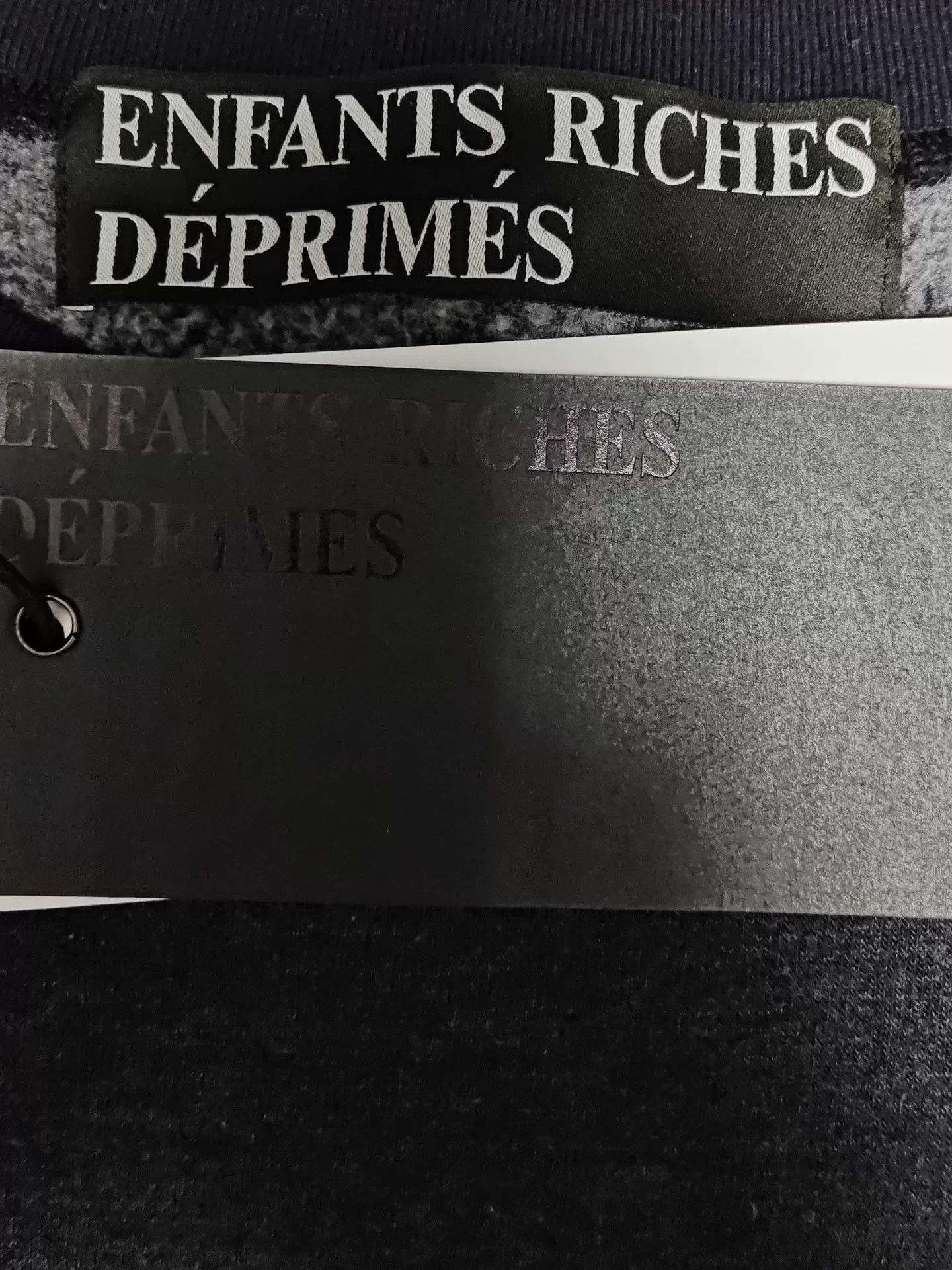 Enfants Riches Deprimes Enfants Riches Deprimes Embroidered Logo Sweatshirt Size US XL / EU 56 / 4 - 4 Thumbnail