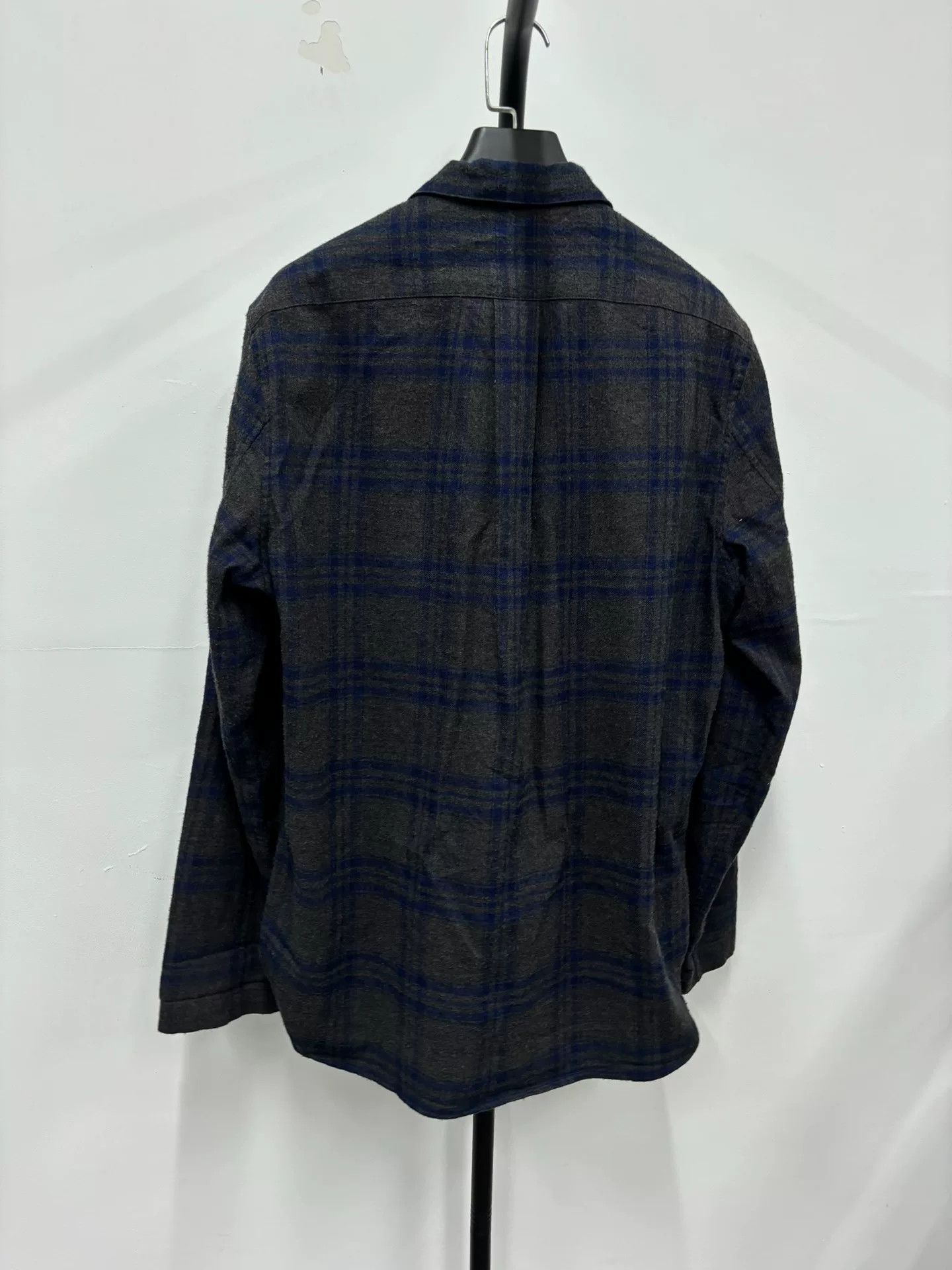 Chrome Hearts chrome hearts gray-blue plaid zip jacket Size US L / EU 52-54 / 3 - 2 Thumbnail