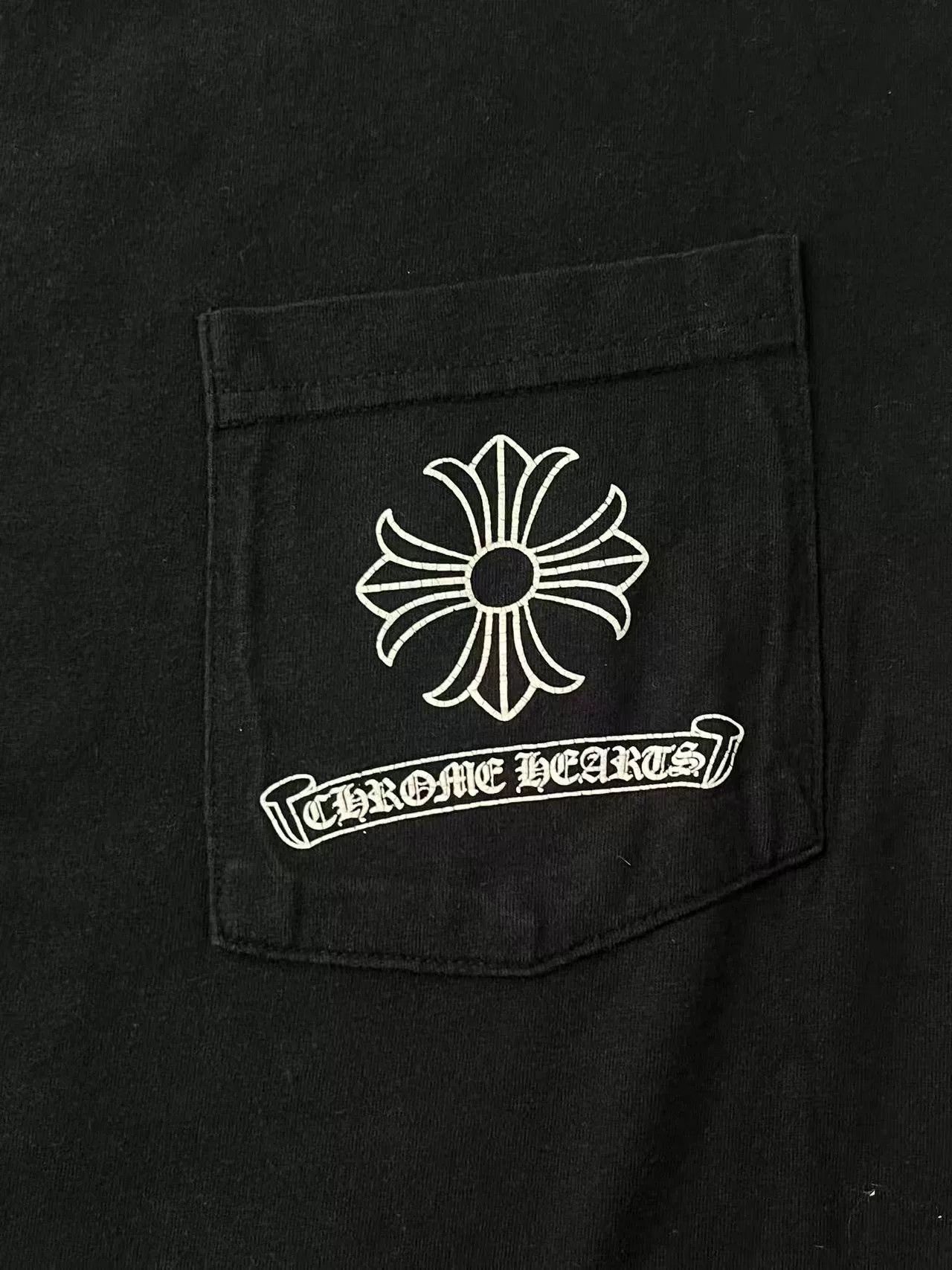 Chrome Hearts chrome hearts black short sleeve t-shirt Size US M / EU 48-50 / 2 - 3 Thumbnail