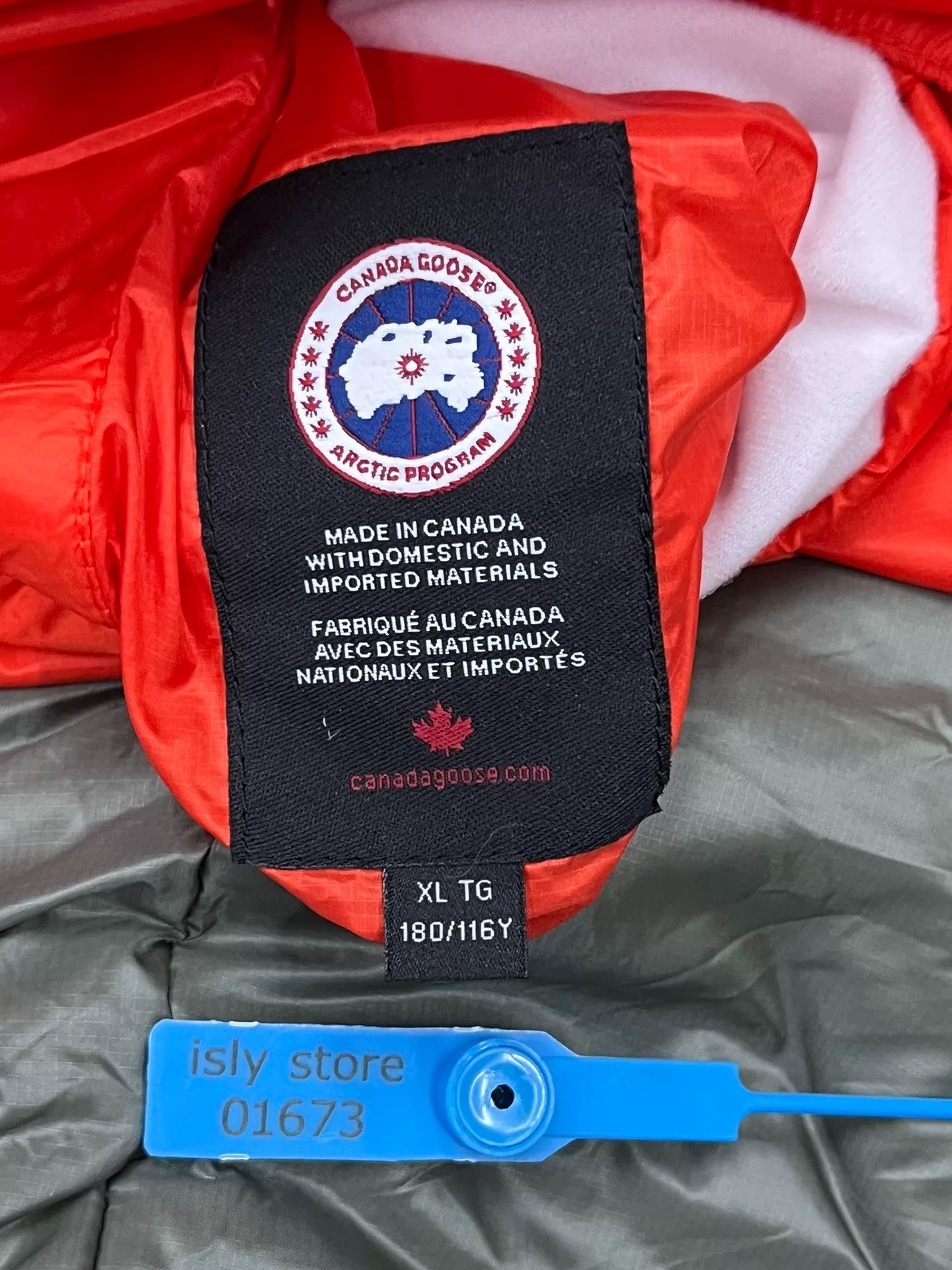 Canada Goose canada goose down jacket in red and green Size US XL / EU 56 / 4 - 4 Thumbnail