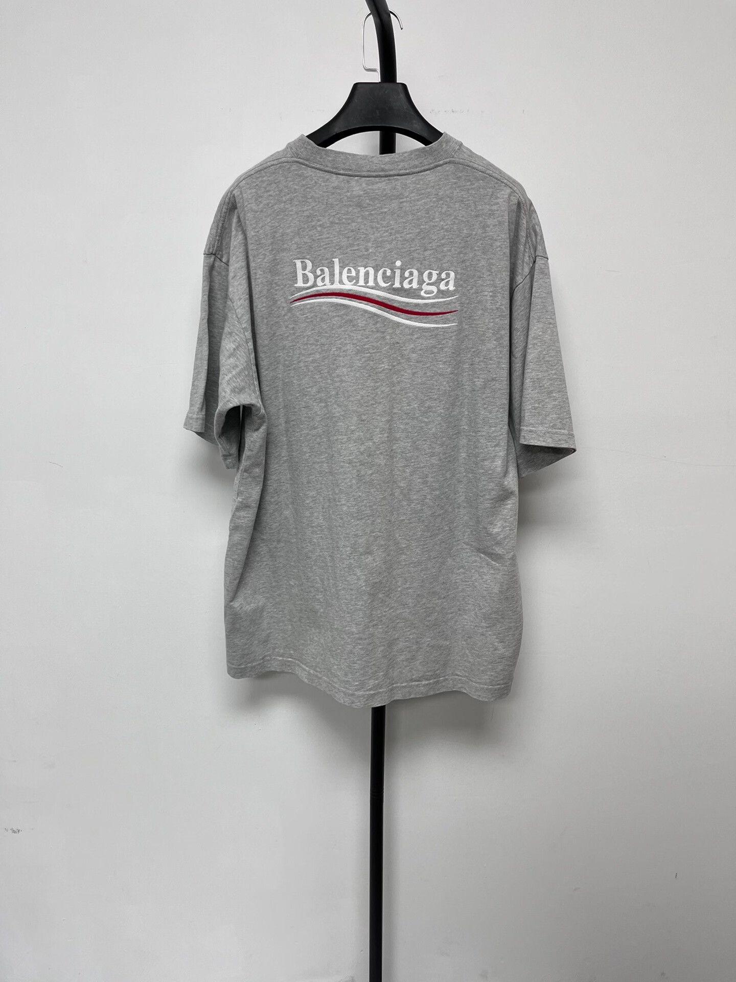Balenciaga Balenciaga Logo Print Short Sleeve T-Shirt Size US M / EU 48-50 / 2 - 2 Thumbnail