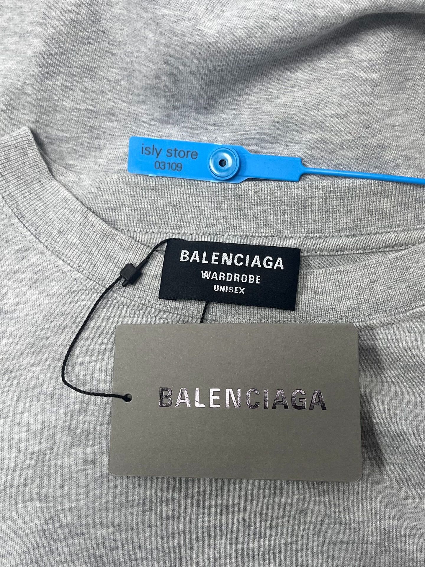 Balenciaga Balenciaga Logo Print Short Sleeve T-Shirt Size US M / EU 48-50 / 2 - 5 Thumbnail