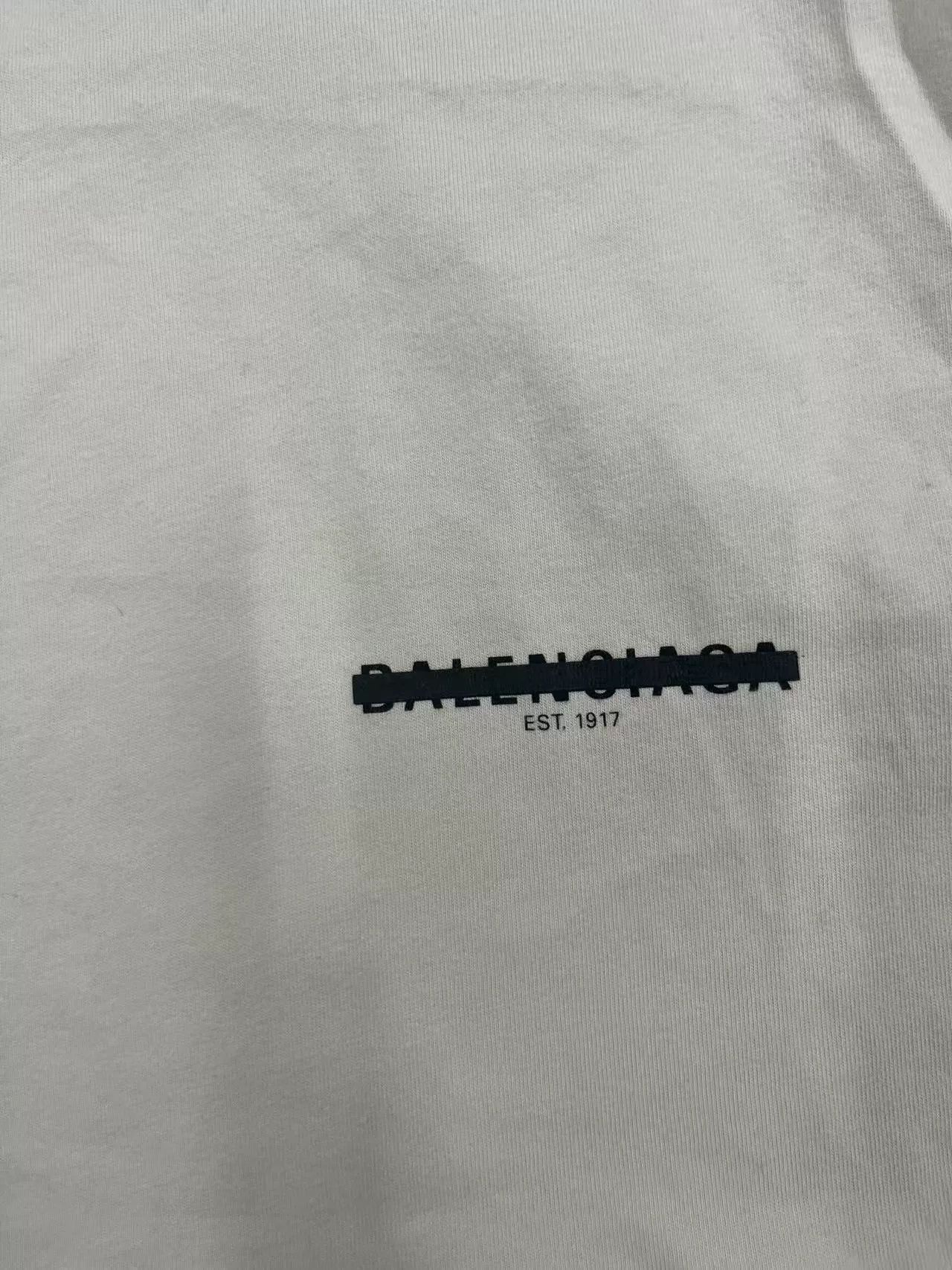 Balenciaga Balenciaga Logo Print Loose Fit T-Shirt Size XS / US 0-2 / IT 36-38 - 3 Thumbnail