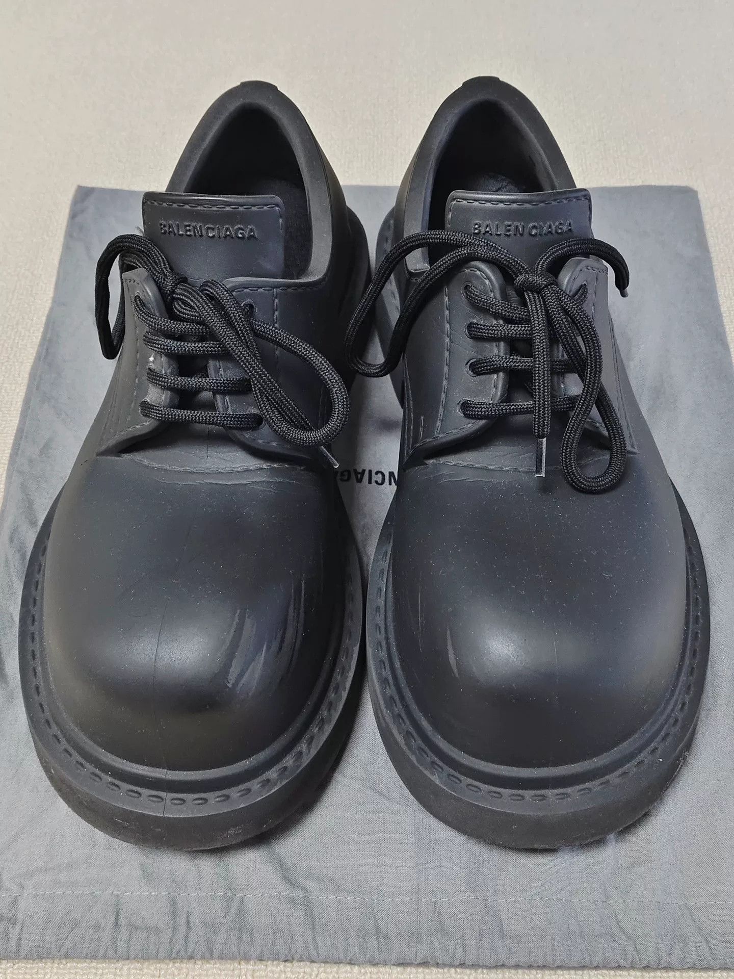 Balenciaga balenciaga black steroid derby shoes Size US 8.5 / EU 41-42 - 8 Thumbnail