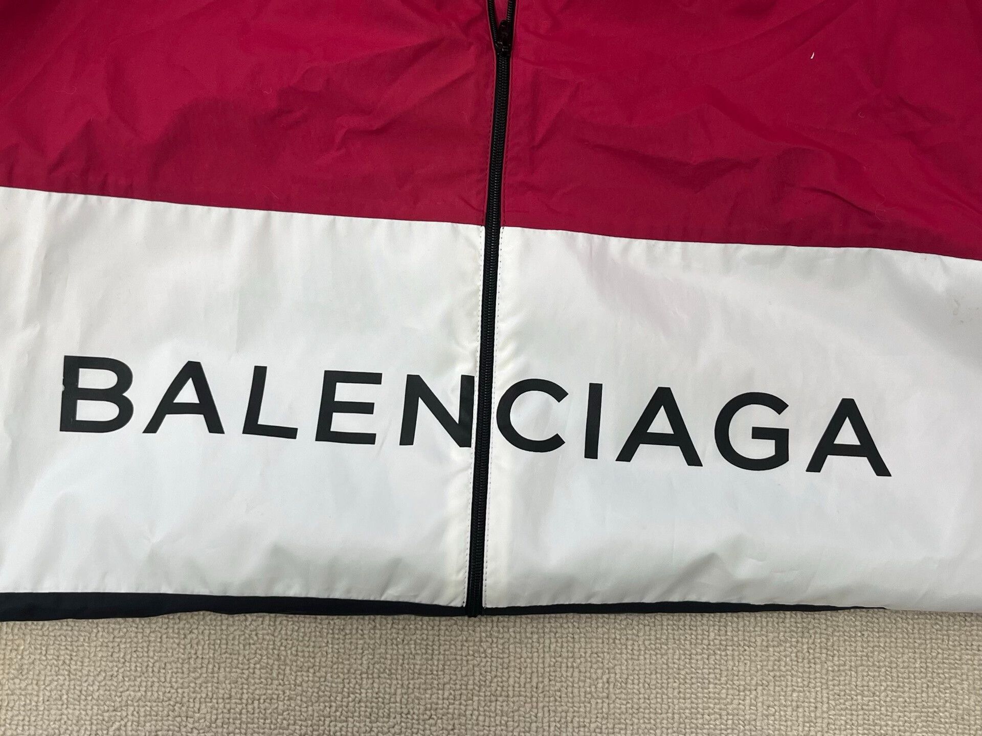 Balenciaga Balenciaga Logo Zip-Up Jacket for Women Size M / US 6-8 / IT 42-44 - 3 Thumbnail