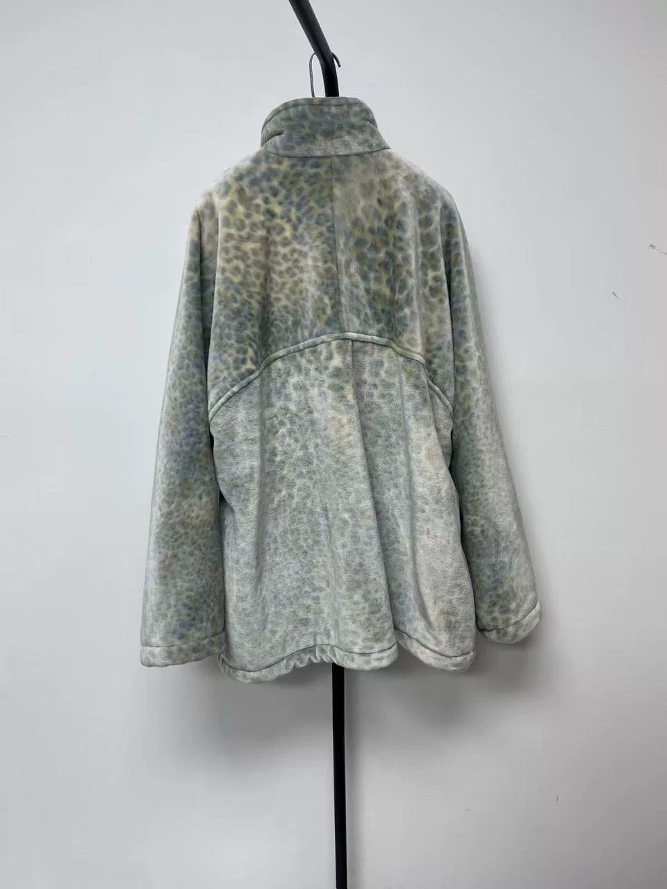 Balenciaga Balenciaga Leopard Print Velvet Jacket Size S / US 4 / IT 40 - 2 Thumbnail