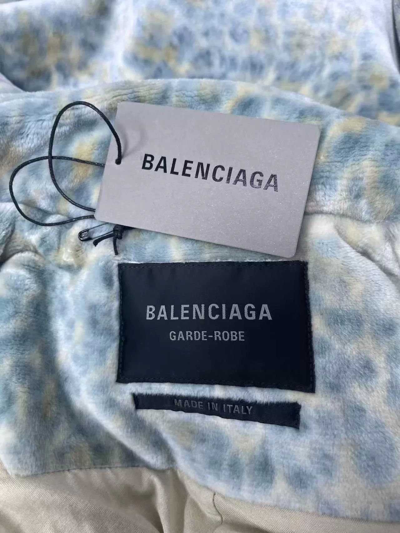 Balenciaga Balenciaga Leopard Print Velvet Jacket Size S / US 4 / IT 40 - 4 Thumbnail
