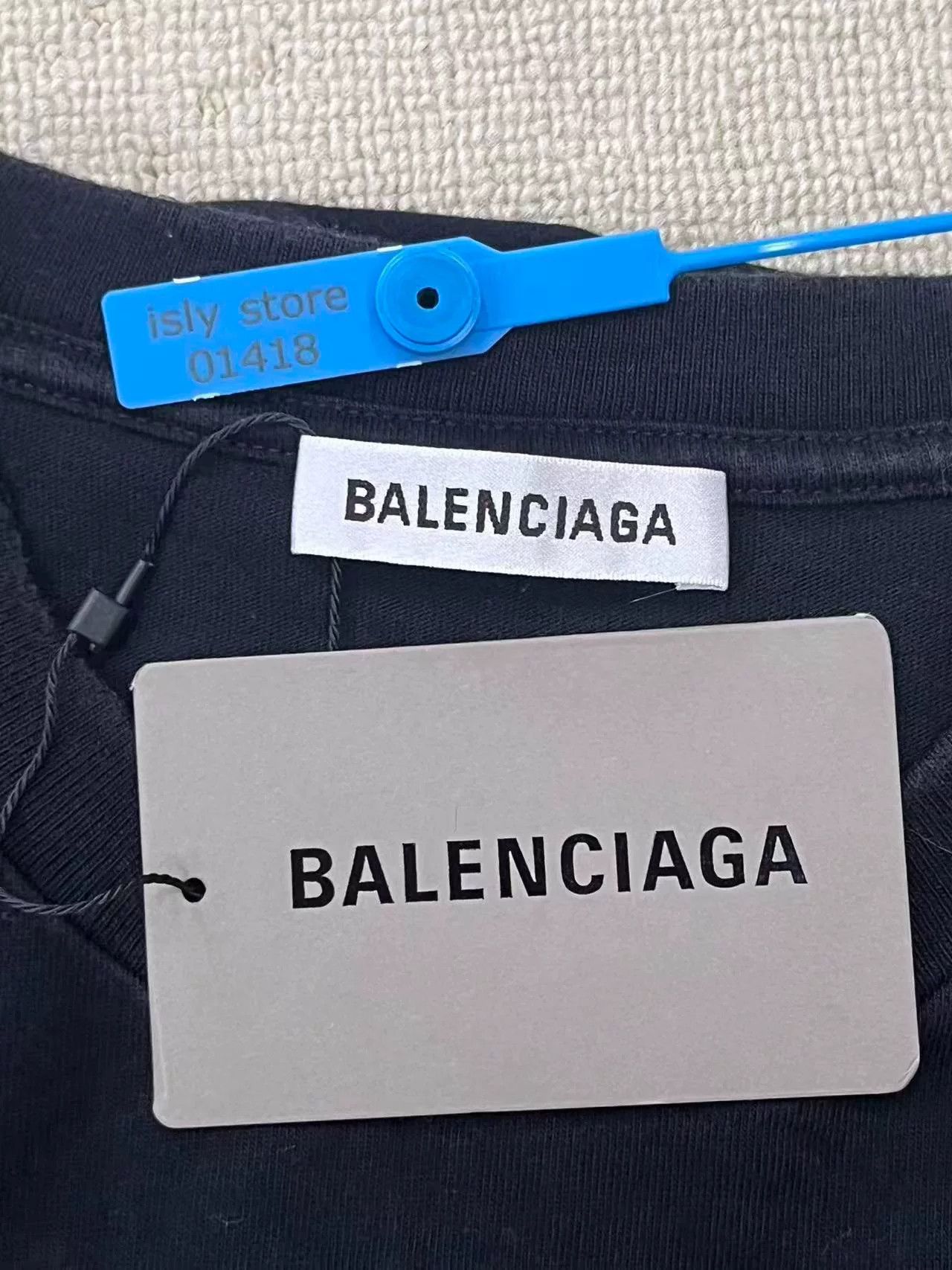 Balenciaga balenciaga logo print short sleeve t-shirt Size S / US 4 / IT 40 - 5 Thumbnail