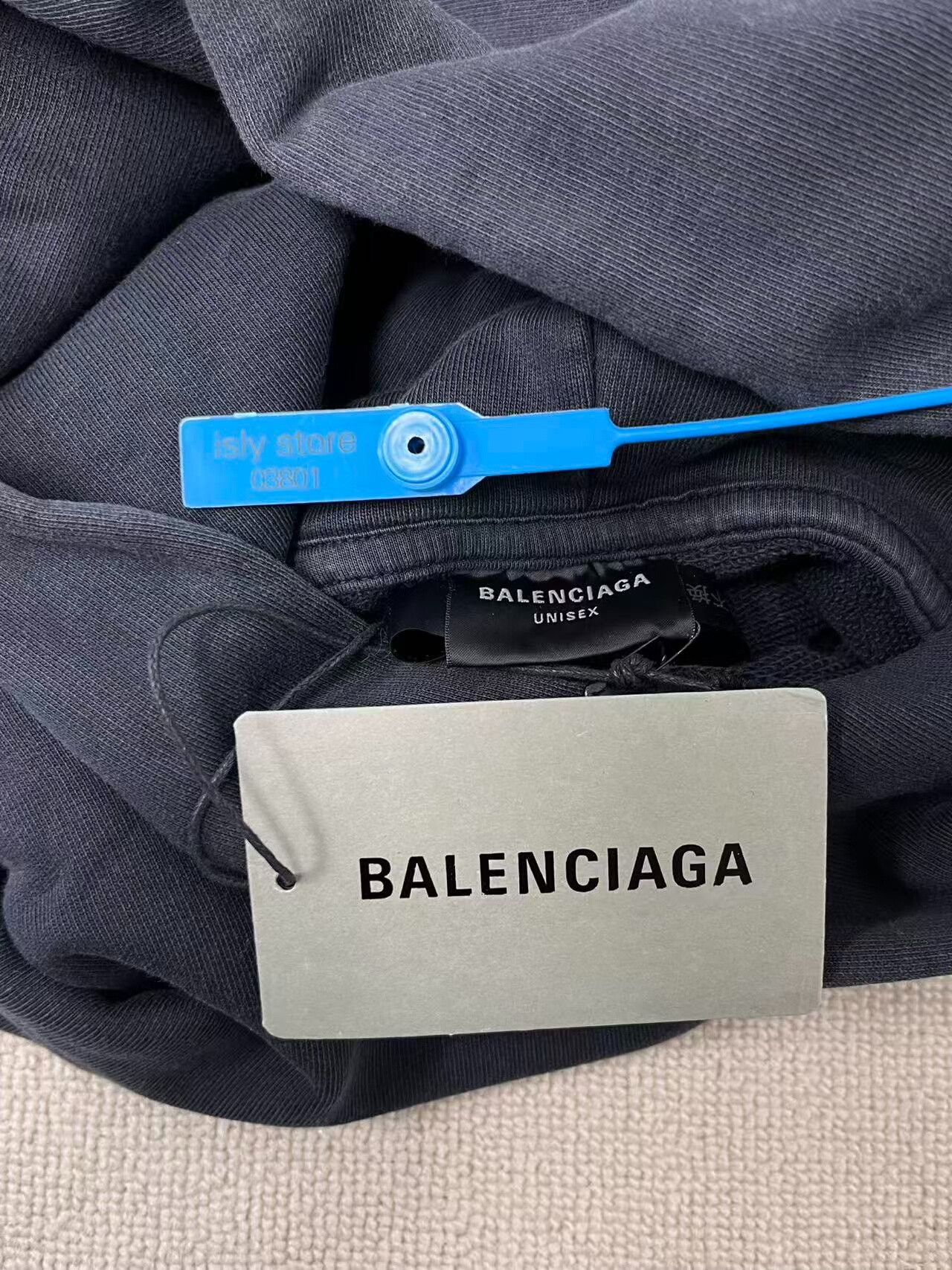 Balenciaga balenciaga graphic print hooded casual sweatshirt Size US M / EU 48-50 / 2 - 4 Thumbnail
