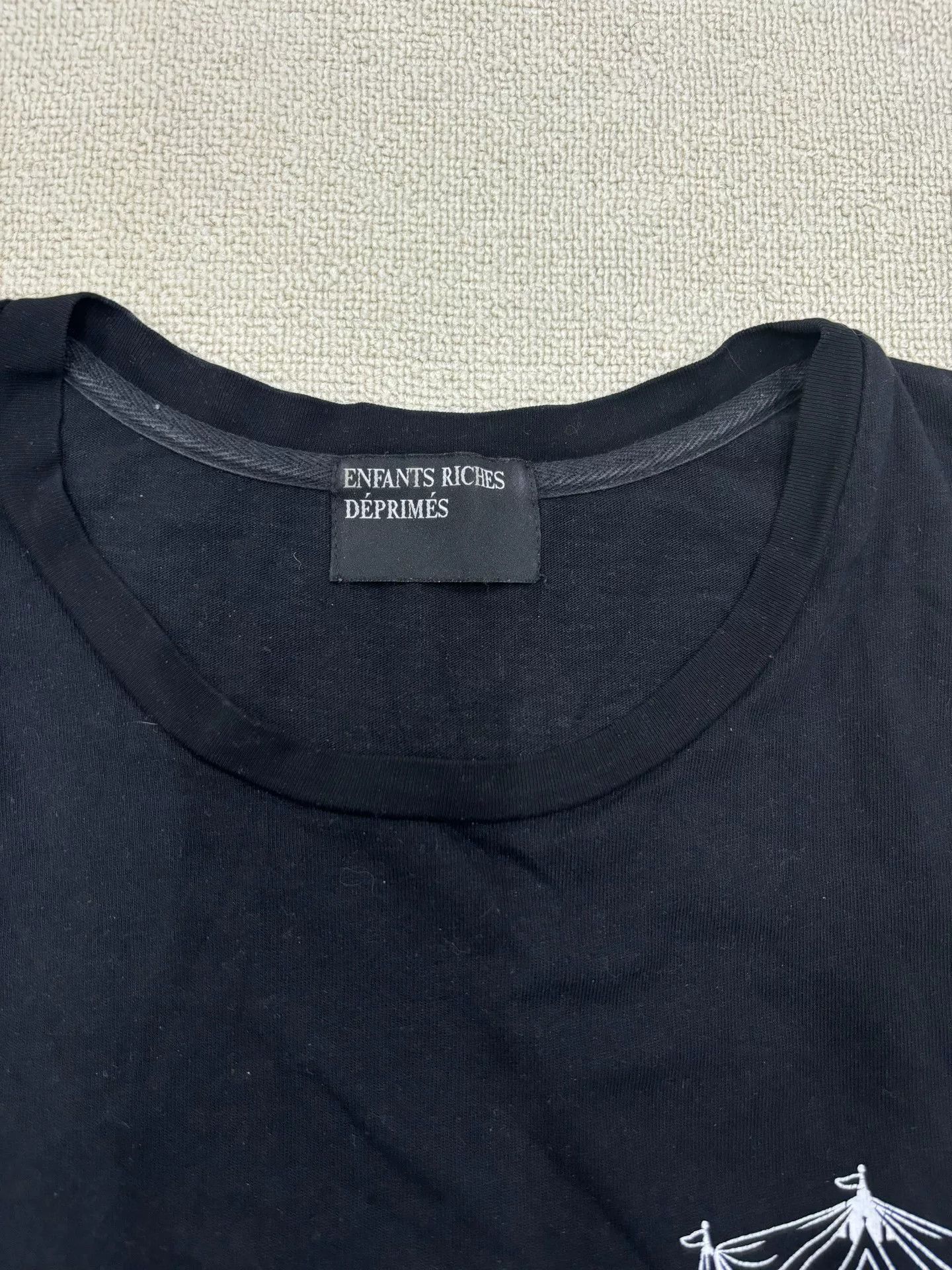 Enfants Riches Deprimes vintage black limited edition short sleeve shirt Size US L / EU 52-54 / 3 - 4 Thumbnail