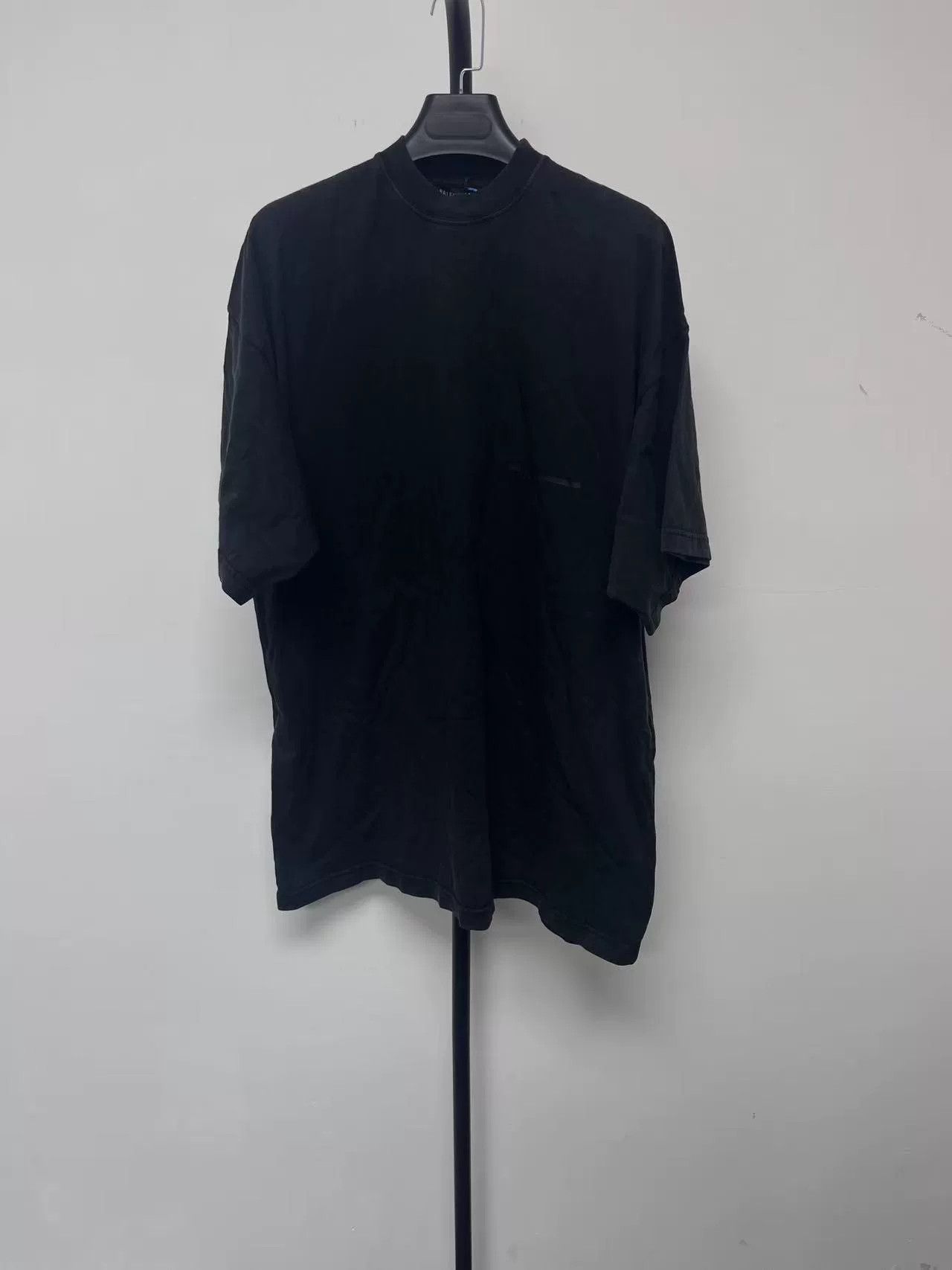 Balenciaga Balenciaga Black Short Sleeve T-shirt Size XS / US 0-2 / IT 36-38 - 2 Thumbnail