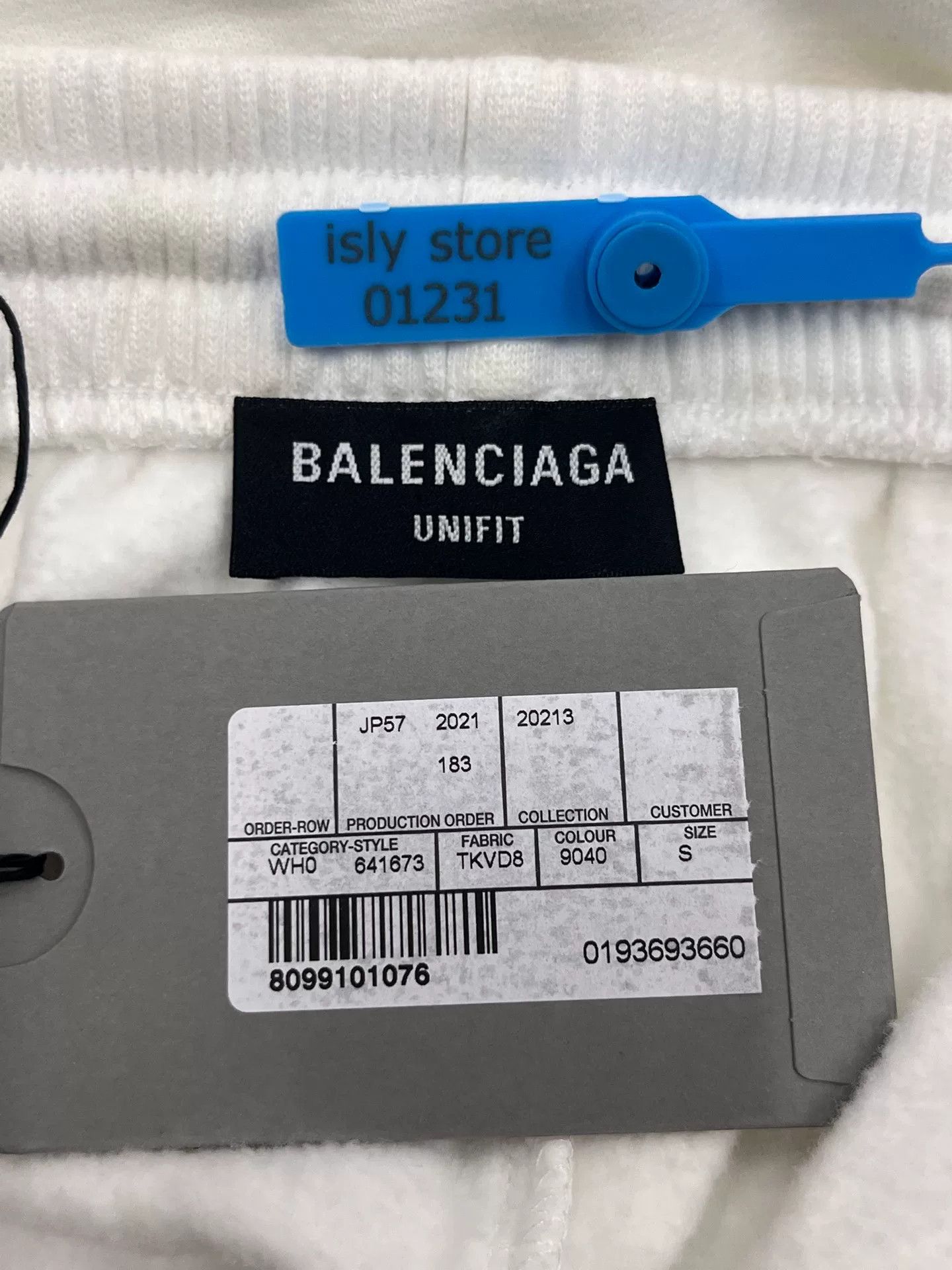 Balenciaga balenciaga x nasa white knitted pants Size US 30 / EU 46 - 5 Thumbnail