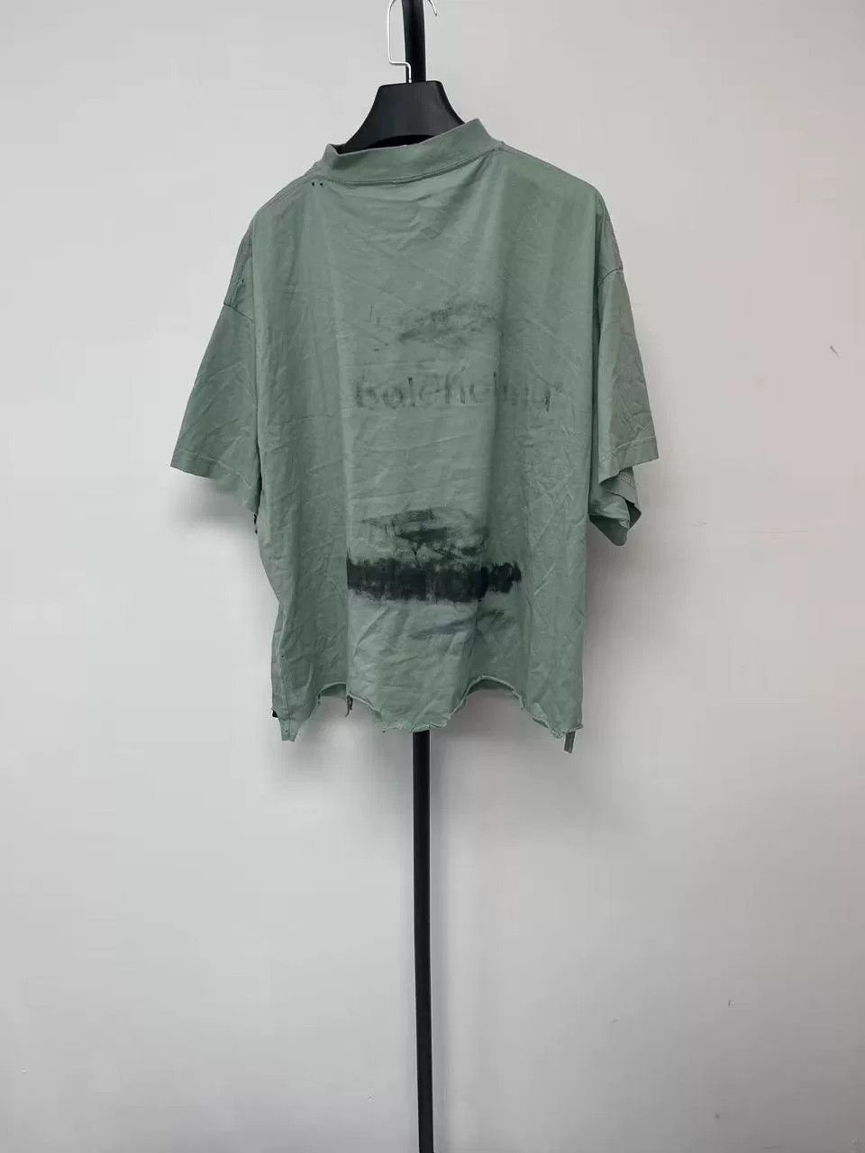 Balenciaga Balenciaga High Summer Cotton Print T-Shirt Size S / US 4 / IT 40 - 2 Thumbnail