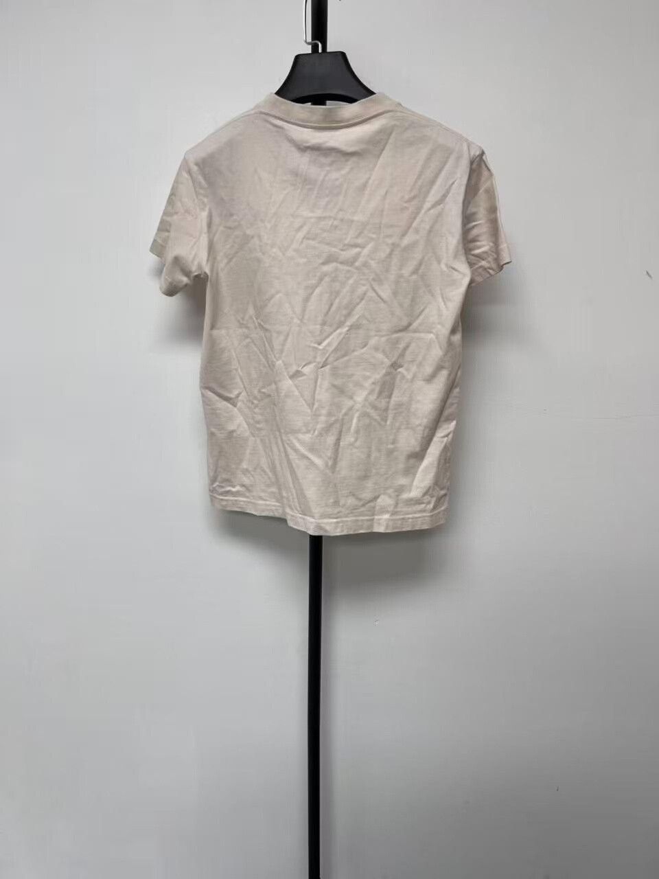 Balenciaga Balenciaga Logo Embroidered Short Sleeve T-Shirt Size L / US 10 / IT 46 - 2 Thumbnail