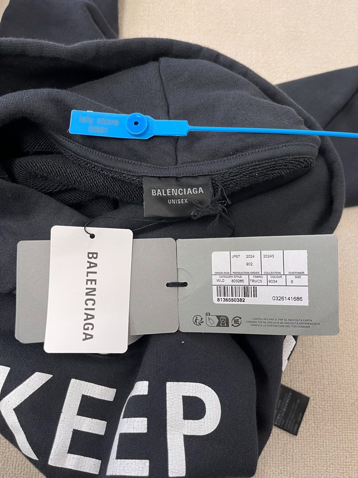 Balenciaga balenciaga graphic print hooded sweatshirt gray Size US S / EU 44-46 / 1 - 5 Thumbnail