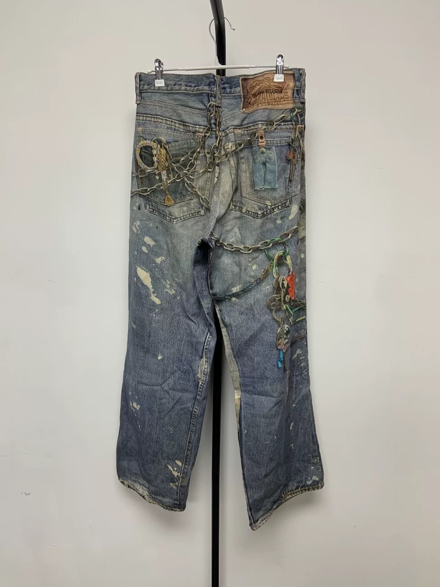 Acne Studios Acne Studios 3D Print Baggy Jeans Size US 28 / EU 44 - 2 Thumbnail