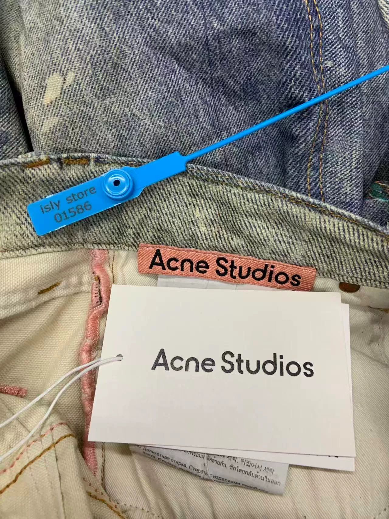 Acne Studios Acne Studios 3D Print Baggy Jeans Size US 28 / EU 44 - 5 Thumbnail