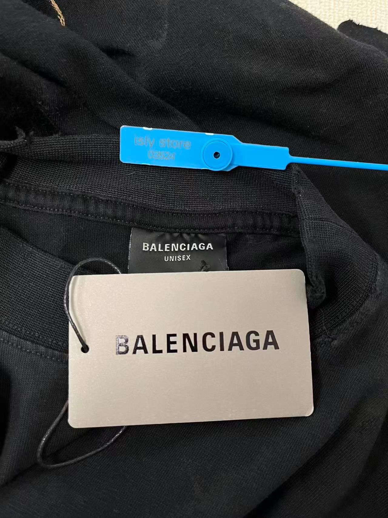 Balenciaga Balenciaga Black Graphic Print Short Sleeve T-Shirt Size US S / EU 44-46 / 1 - 4 Thumbnail