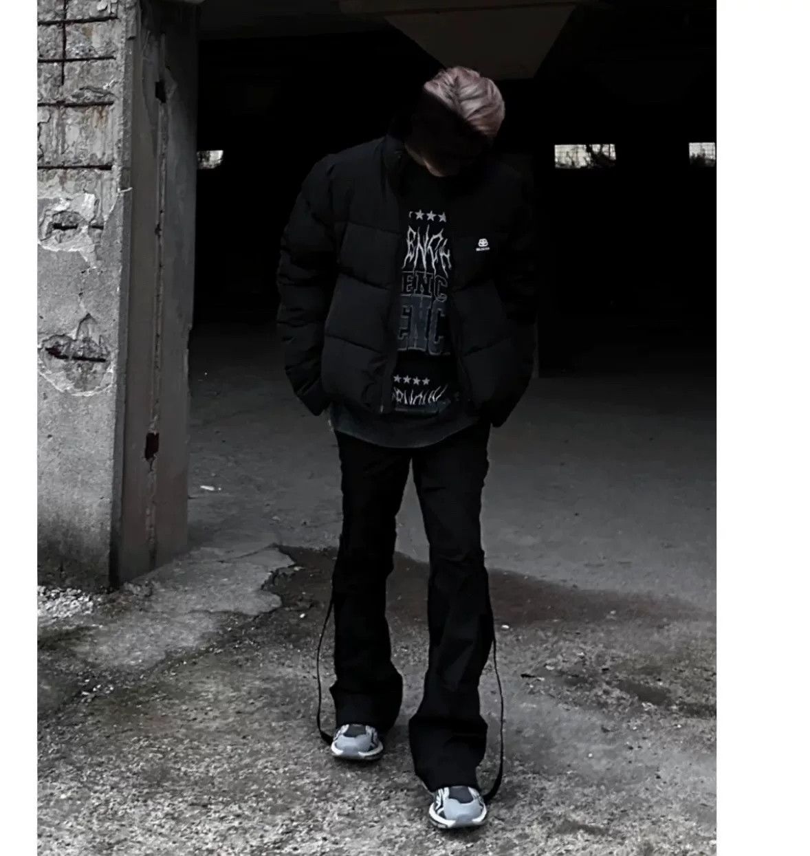 Balenciaga Balenciaga Oversized High Collar Printed Down Jacket Size US XS / EU 42 / 0 - 2 Thumbnail