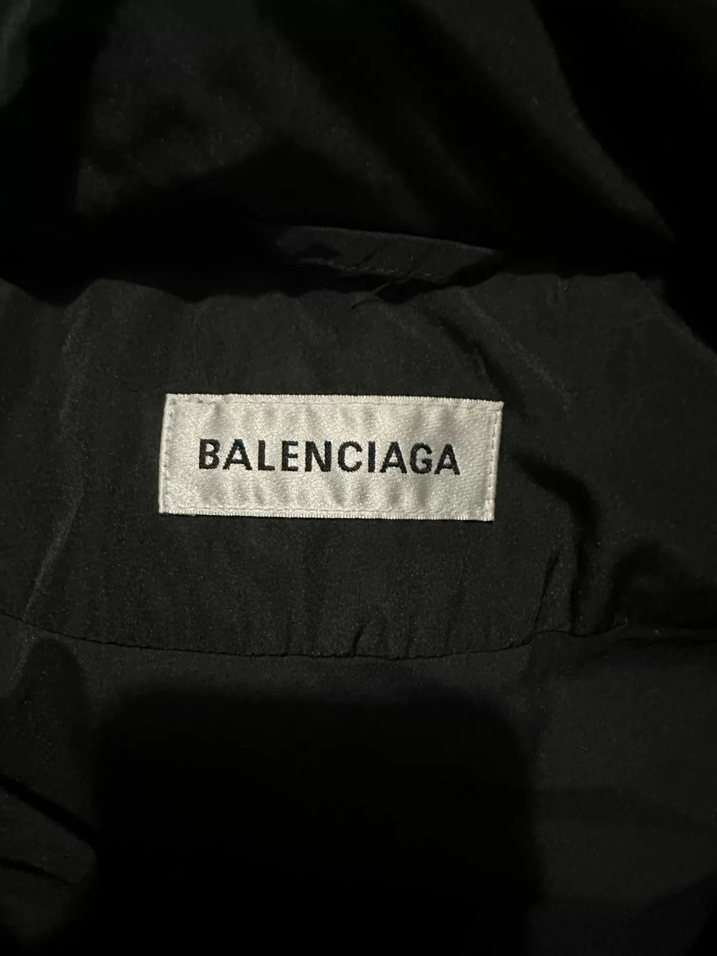 Balenciaga Balenciaga Oversized High Collar Printed Down Jacket Size US XS / EU 42 / 0 - 7 Thumbnail