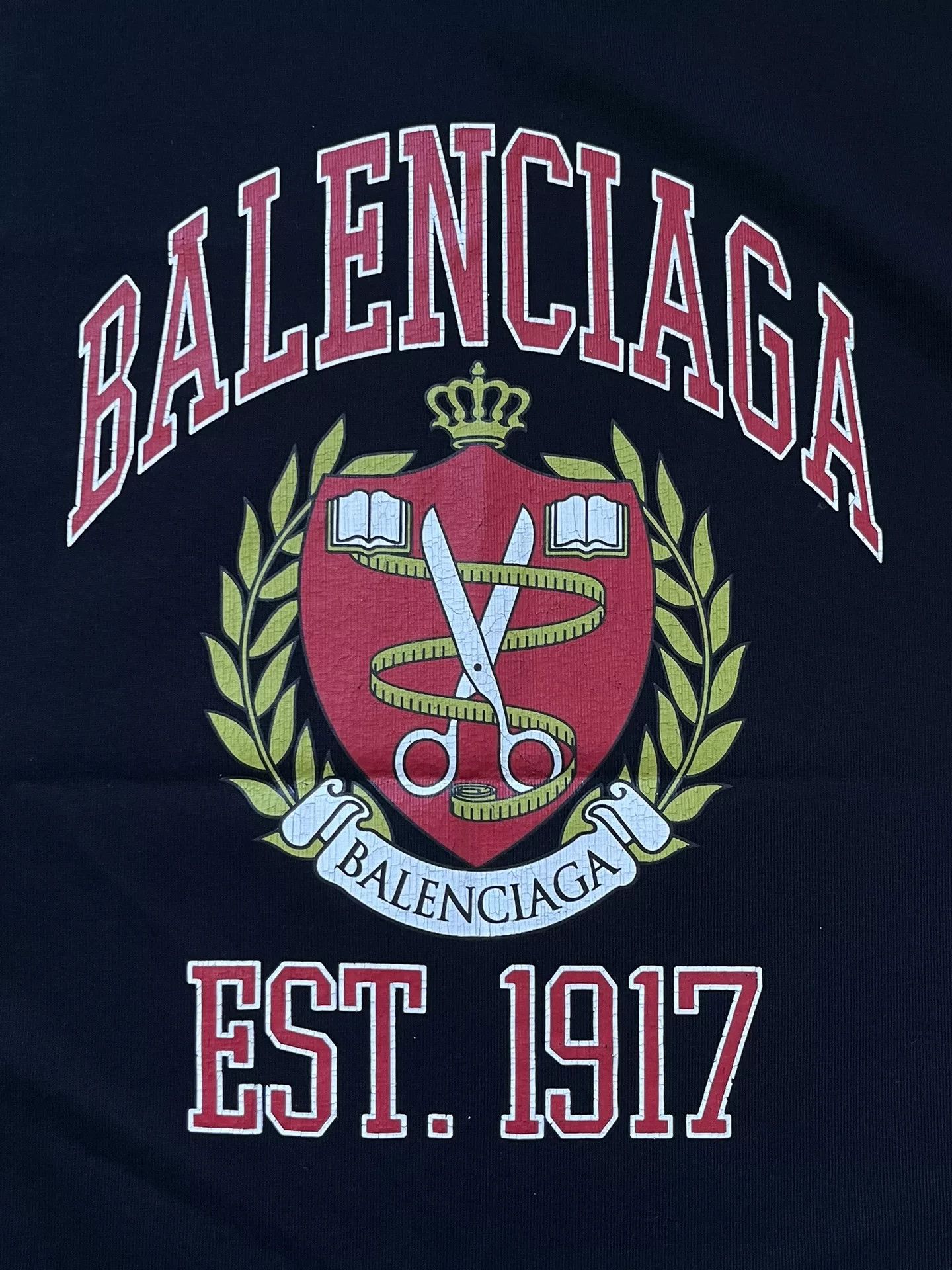 Balenciaga balenciaga logo short sleeve t-shirt Size US XS / EU 42 / 0 - 3 Thumbnail