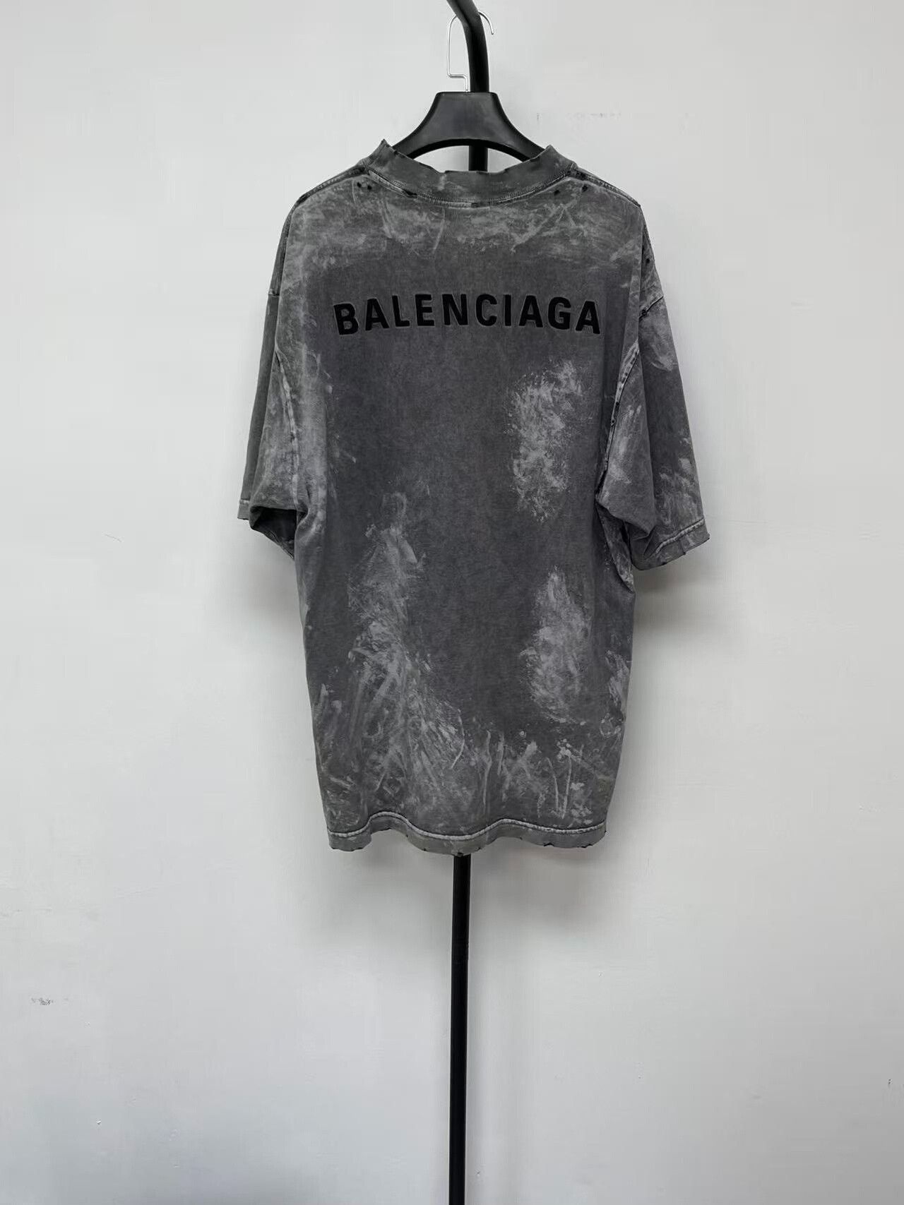 Balenciaga balenciaga logo embroidery short sleeve t-shirt Size US S / EU 44-46 / 1 - 2 Thumbnail