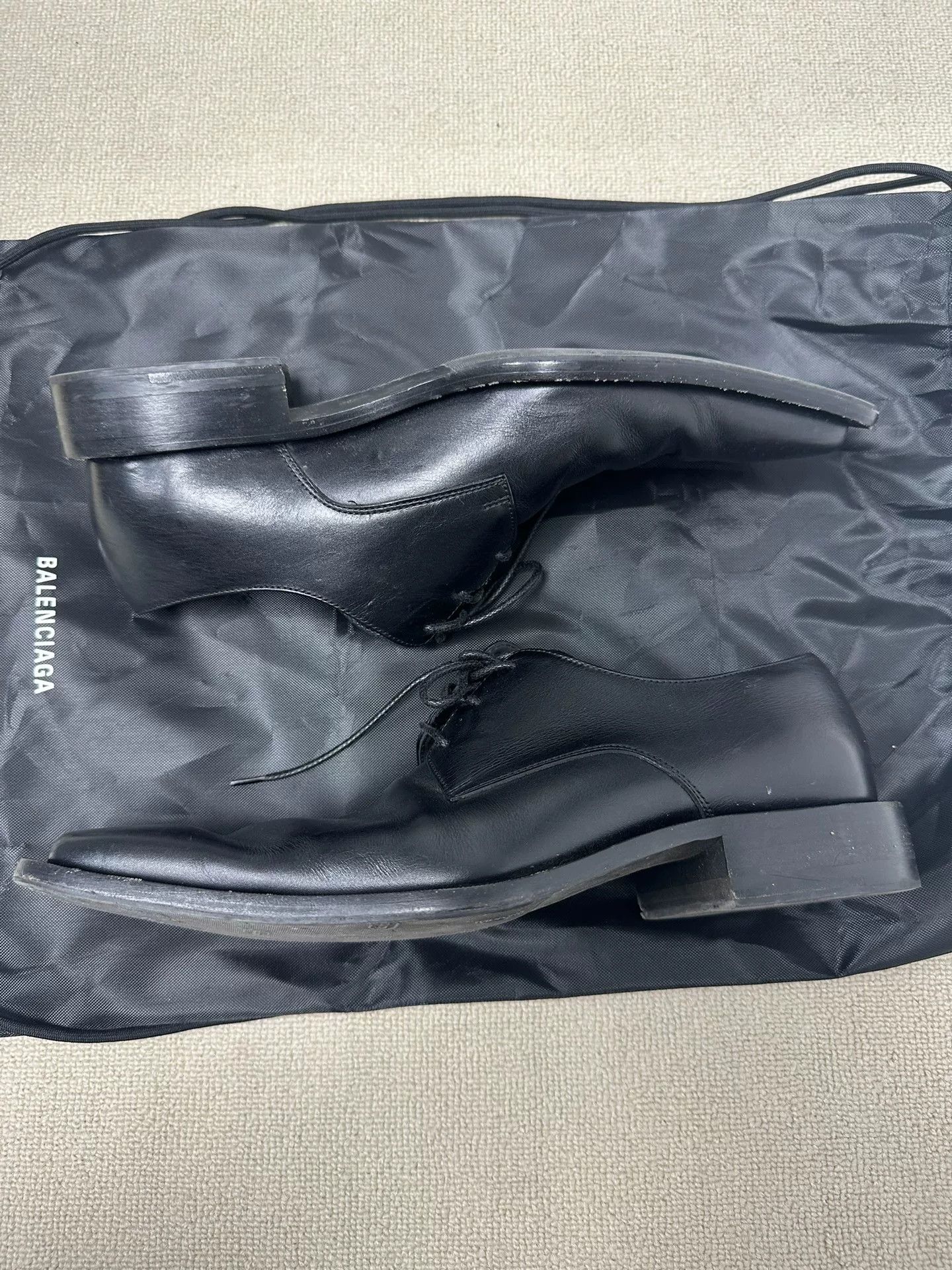 Balenciaga balenciaga异形刀锋德比鞋 Size US 10 / EU 43 - 4 Thumbnail
