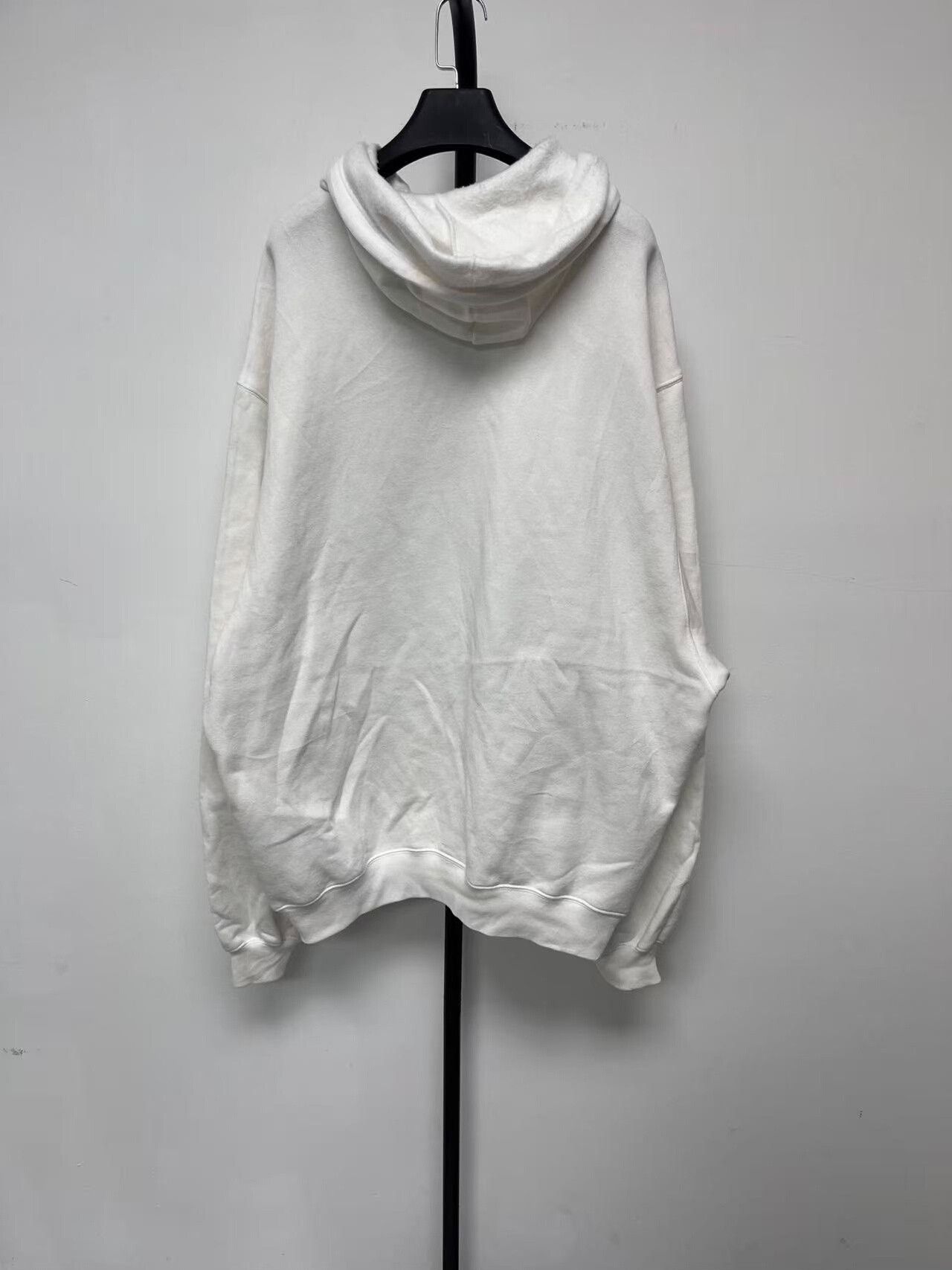 Balenciaga balenciaga white hooded sweatshirt for women Size XS / US 0-2 / IT 36-38 - 2 Thumbnail