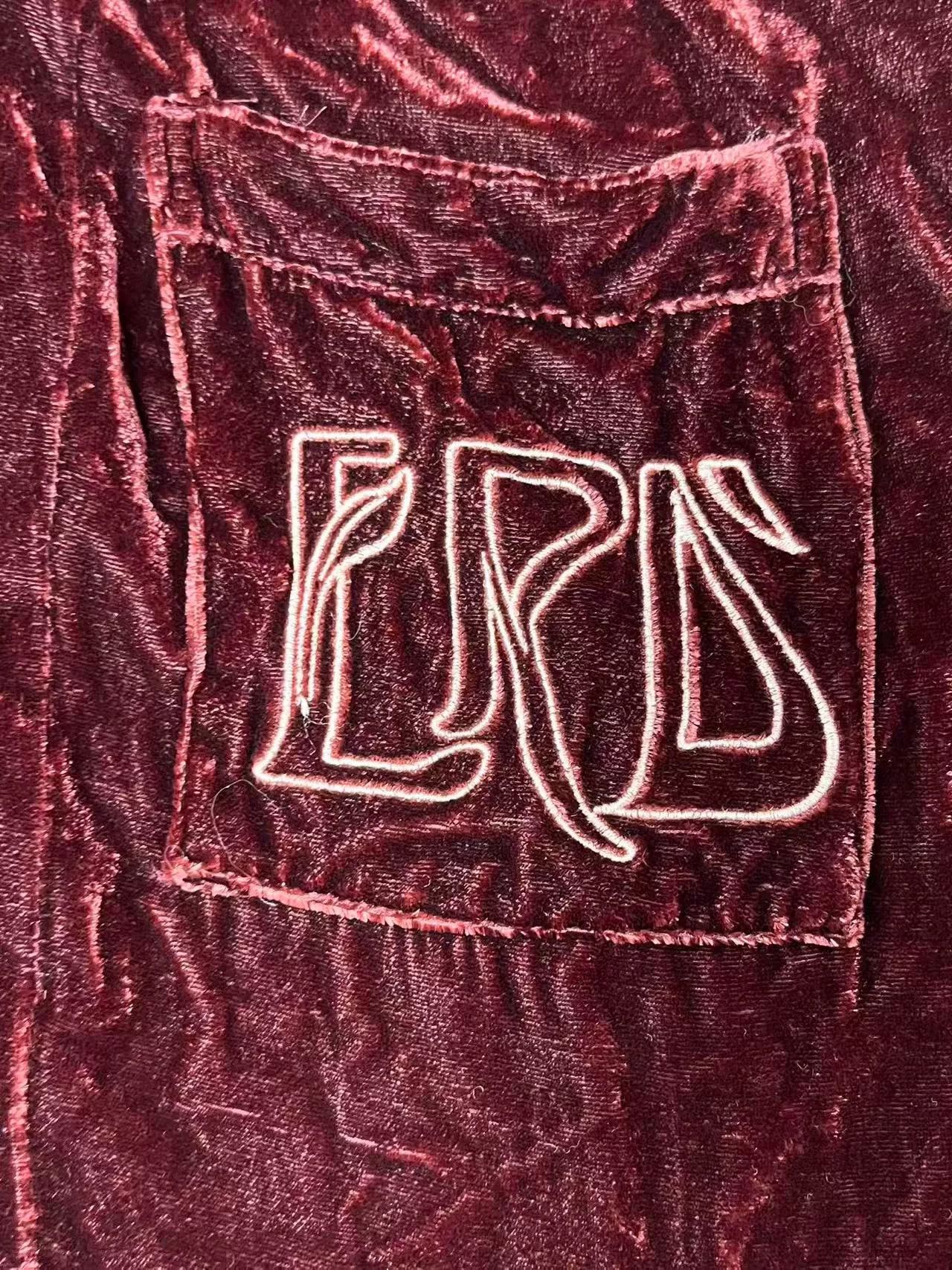 Enfants Riches Deprimes red velvet jacket by enfants riches deprimes Size US L / EU 52-54 / 3 - 3 Thumbnail