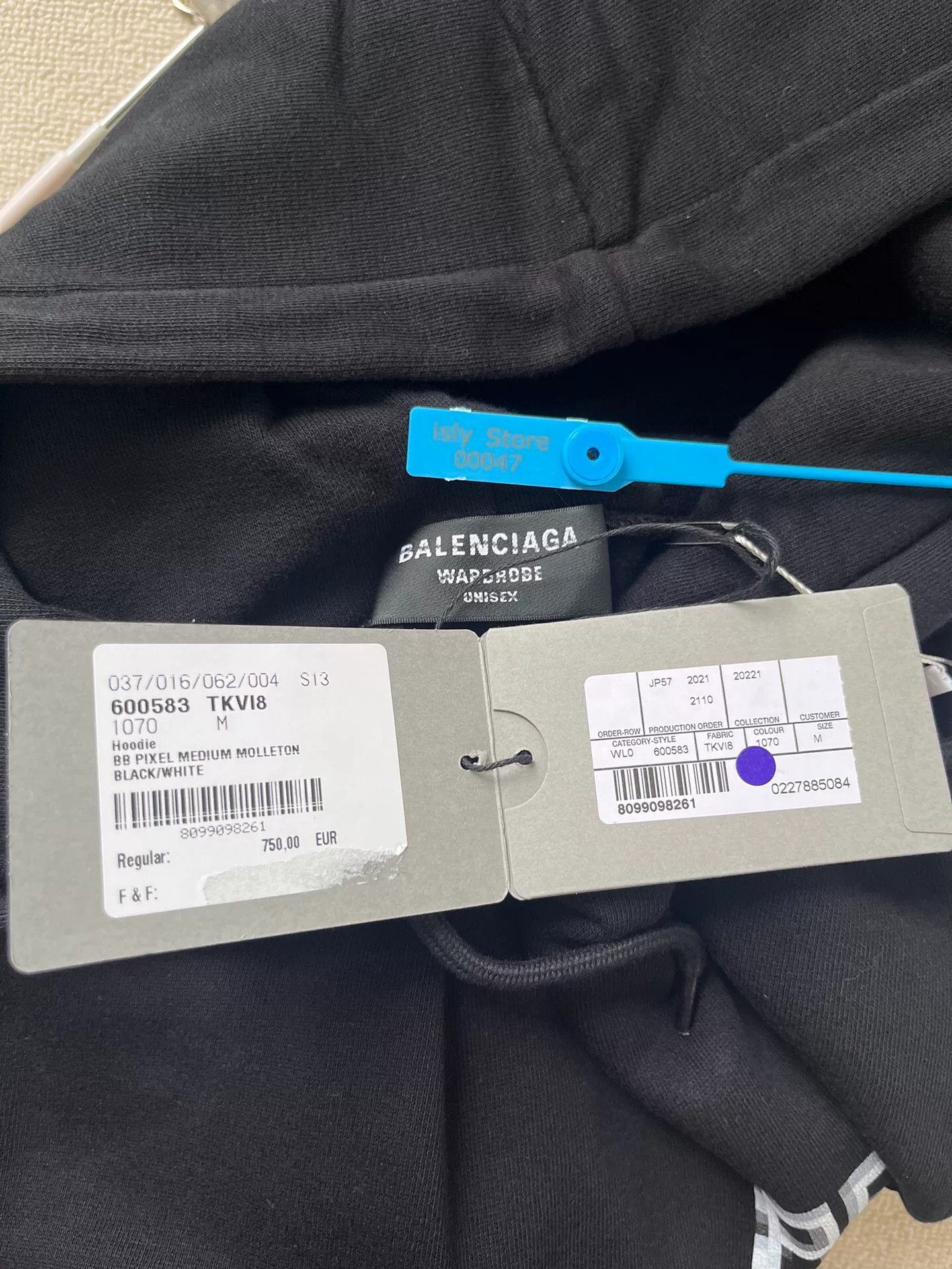 Balenciaga balenciaga logo hooded sweatshirt for women Size M / US 6-8 / IT 42-44 - 4 Thumbnail