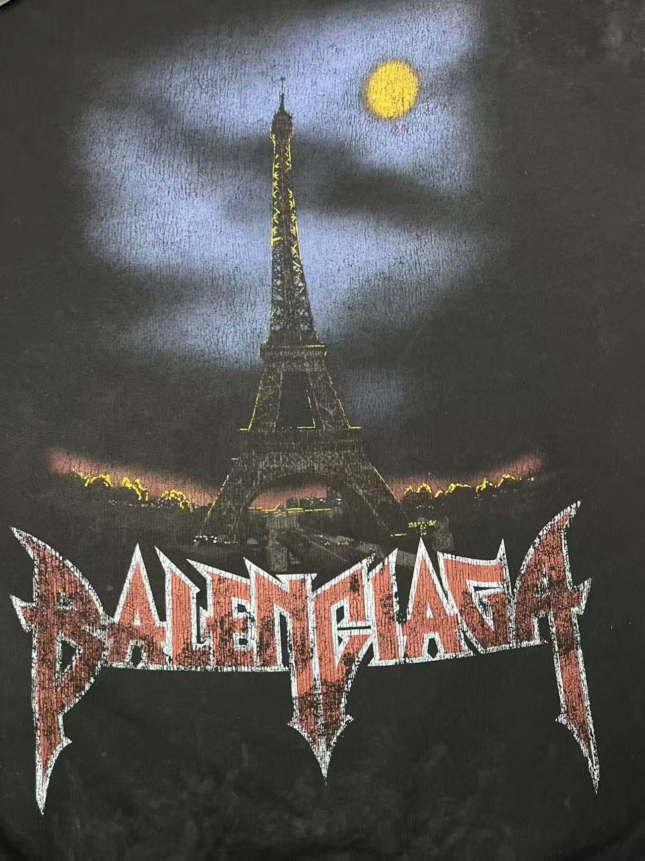 Balenciaga balenciaga black oversized hooded sweatshirt Size US M / EU 48-50 / 2 - 3 Thumbnail