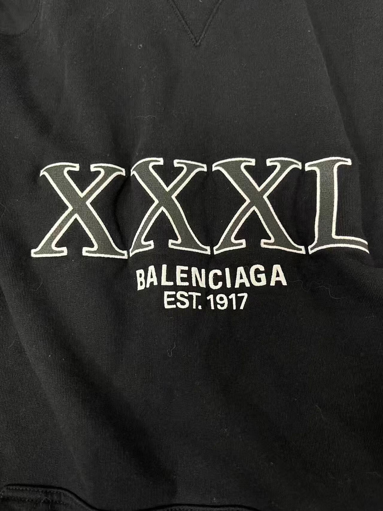 Balenciaga black balenciaga logo hooded sweatshirt Size US M / EU 48-50 / 2 - 3 Thumbnail
