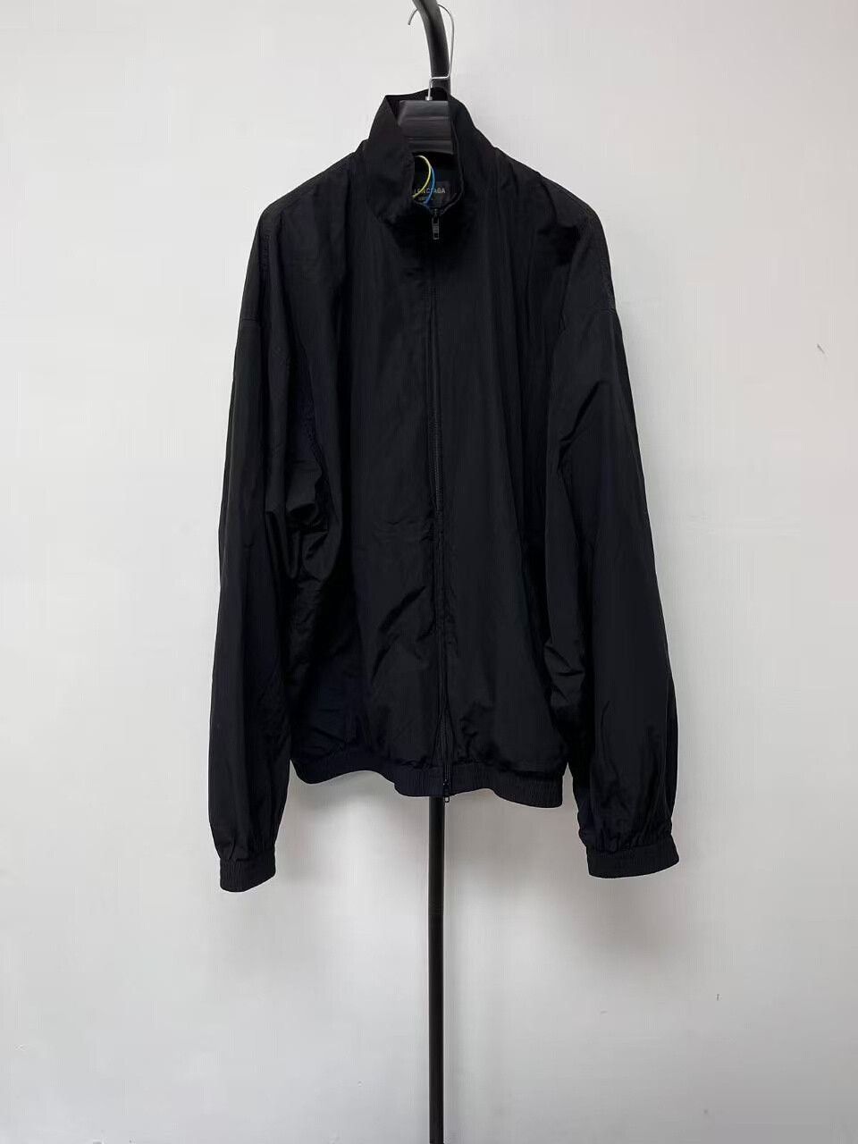 Balenciaga Balenciaga Black High Neck Zip Jacket Size US S / EU 44-46 / 1 - 2 Thumbnail