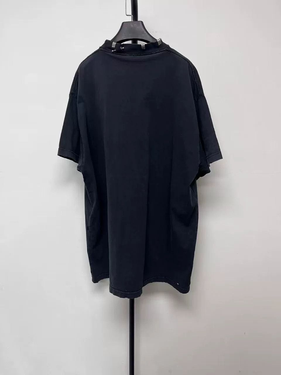 Balenciaga Balenciaga Black Short Sleeve T-Shirt for Women Size S / US 4 / IT 40 - 2 Thumbnail