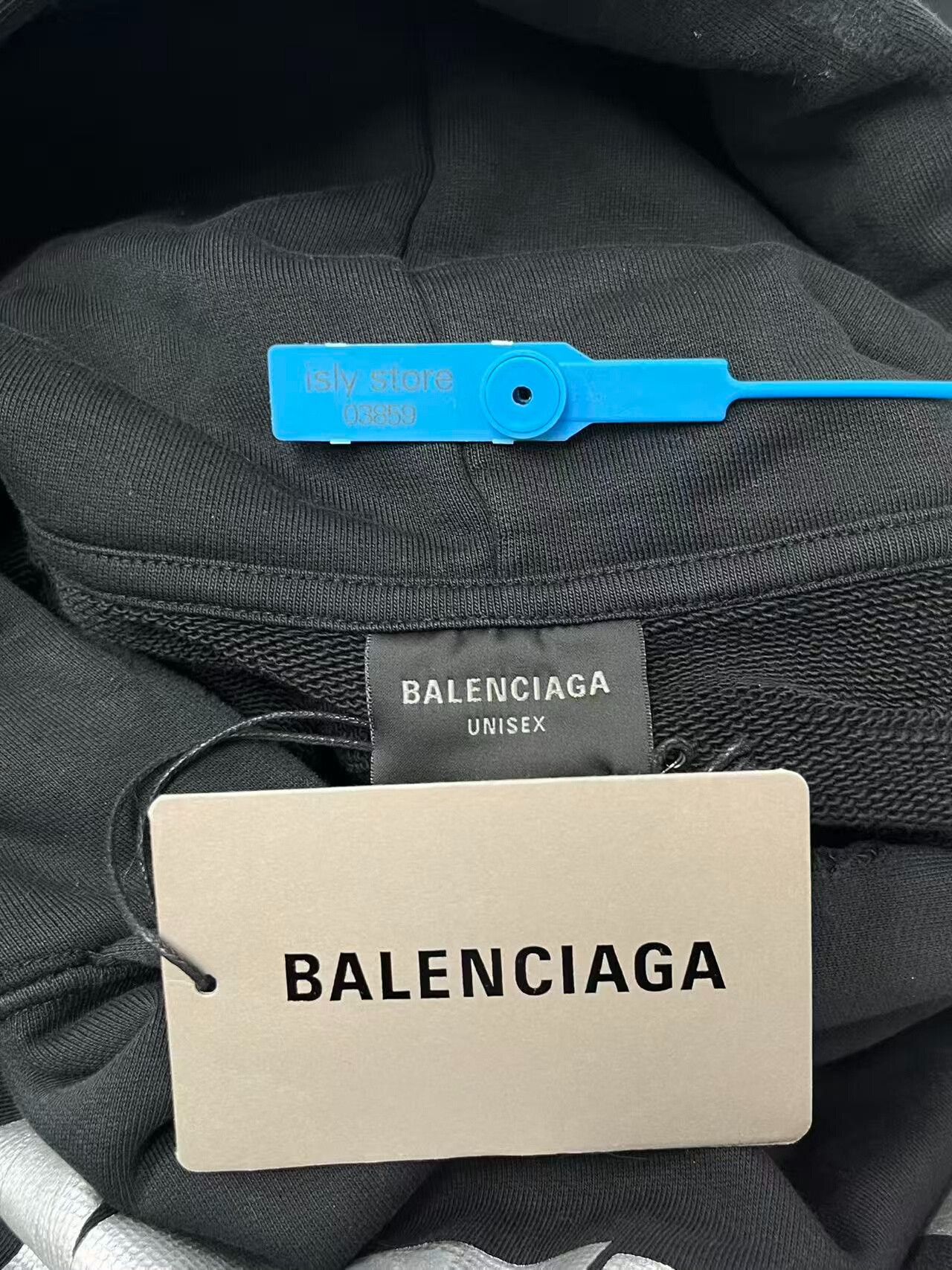 Balenciaga balenciaga logo hoodie in black color Size US M / EU 48-50 / 2 - 4 Thumbnail