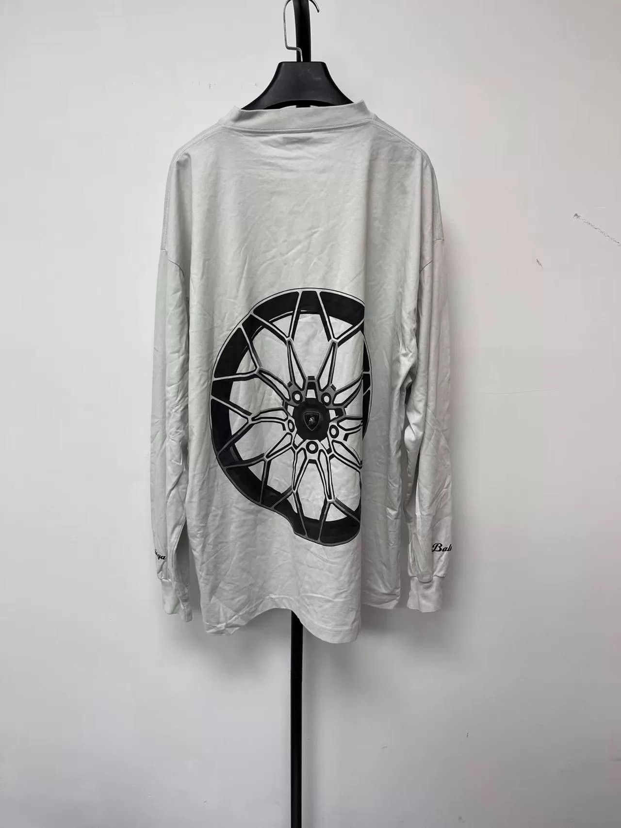 Balenciaga balenciaga x lamborghini long sleeve t-shirt Size US M / EU 48-50 / 2 - 2 Thumbnail