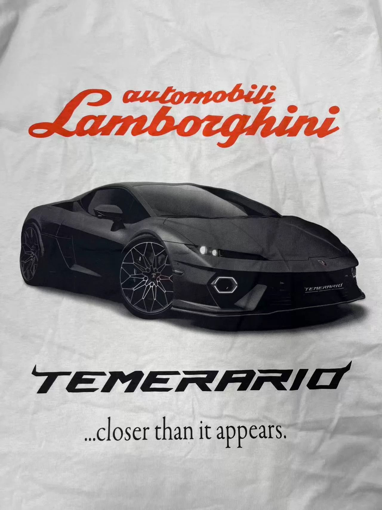 Balenciaga balenciaga x lamborghini long sleeve t-shirt Size US M / EU 48-50 / 2 - 3 Thumbnail
