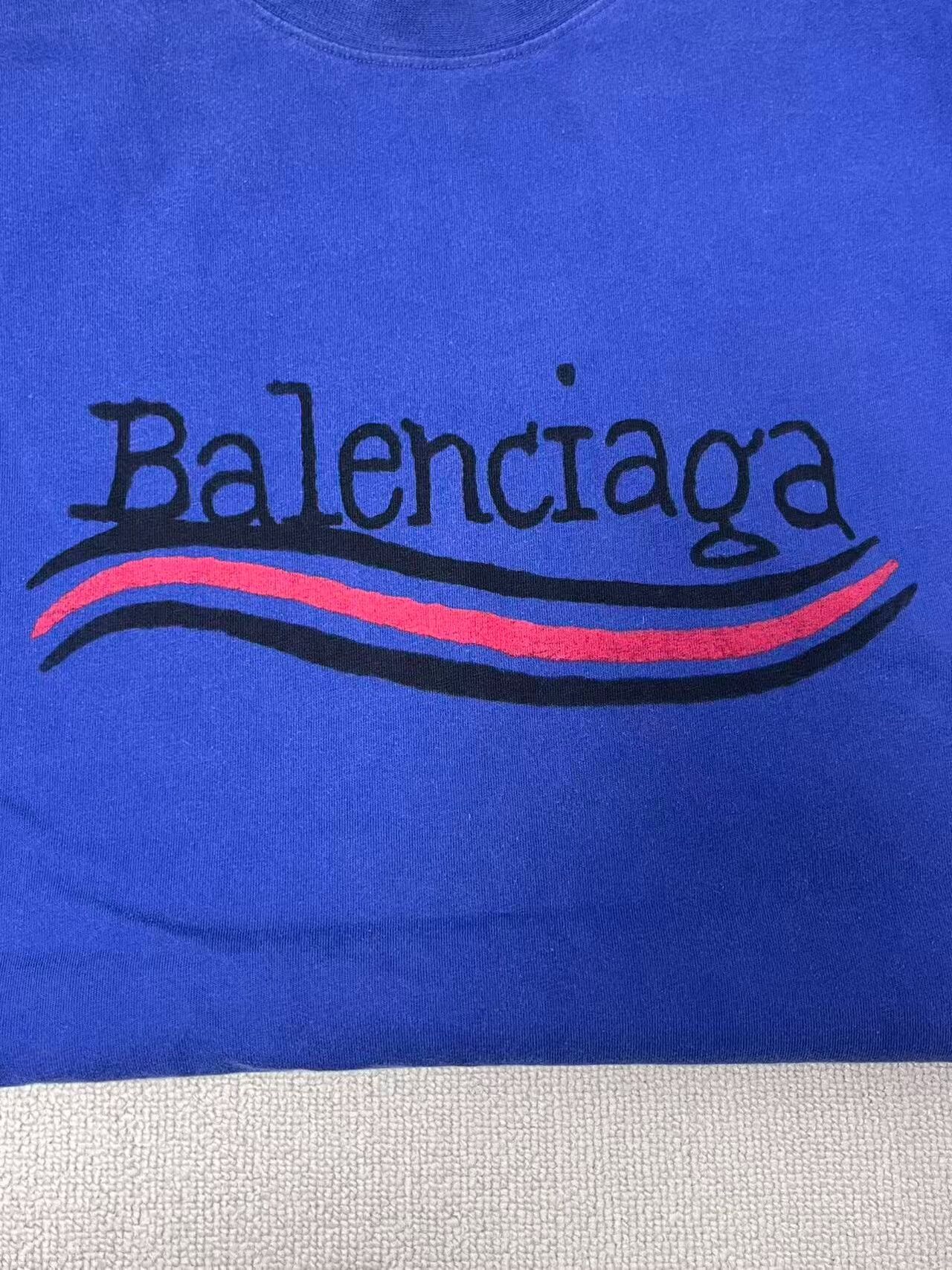Balenciaga Balenciaga Logo Print Oversized T-shirt Size US S / EU 44-46 / 1 - 3 Thumbnail