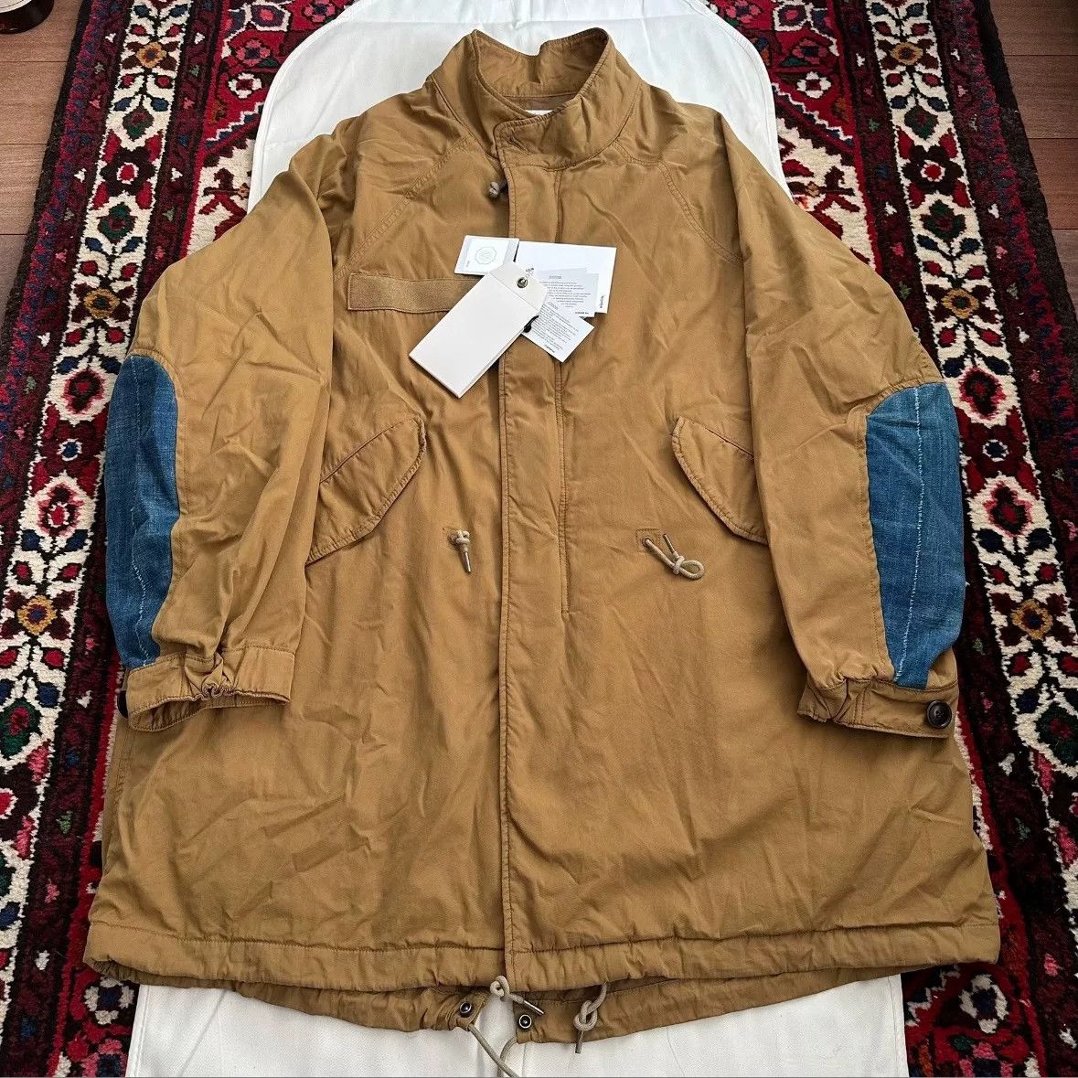 Visvim visvim six five parka 21ss in yellow Size US L / EU 52-54 / 3 - 2 Thumbnail