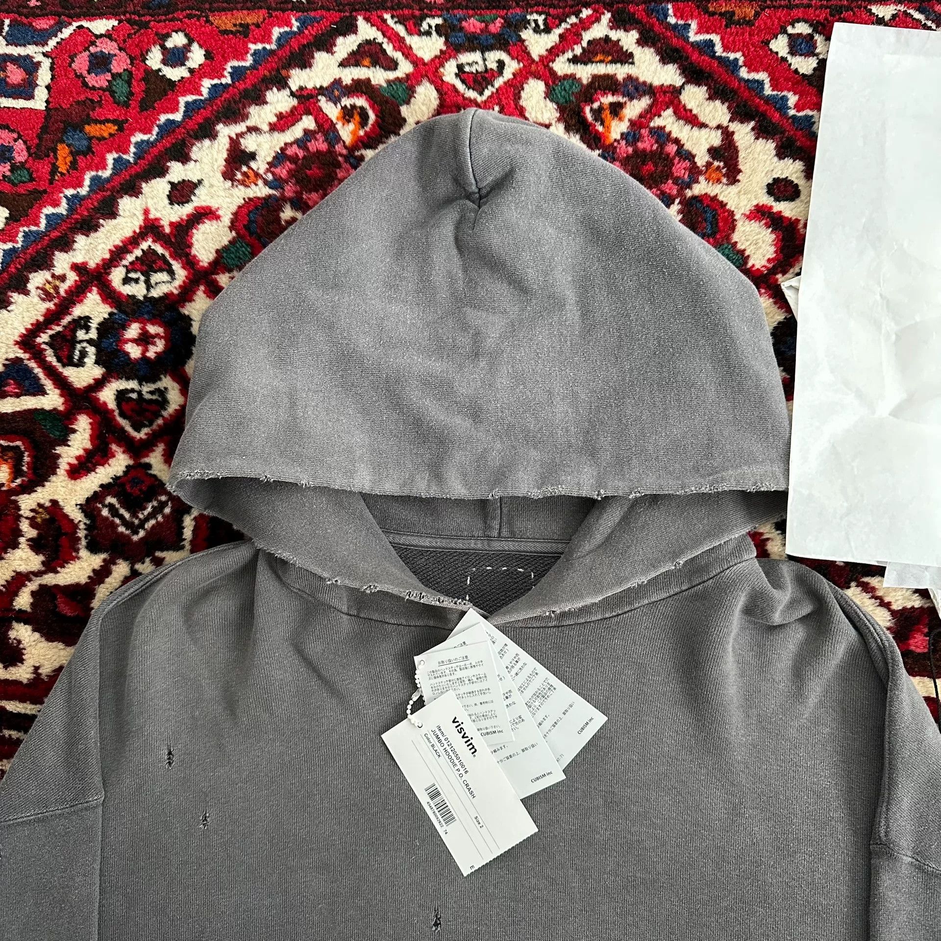 Visvim visvim jumbo hoodie in gray Size US L / EU 52-54 / 3 - 4 Thumbnail