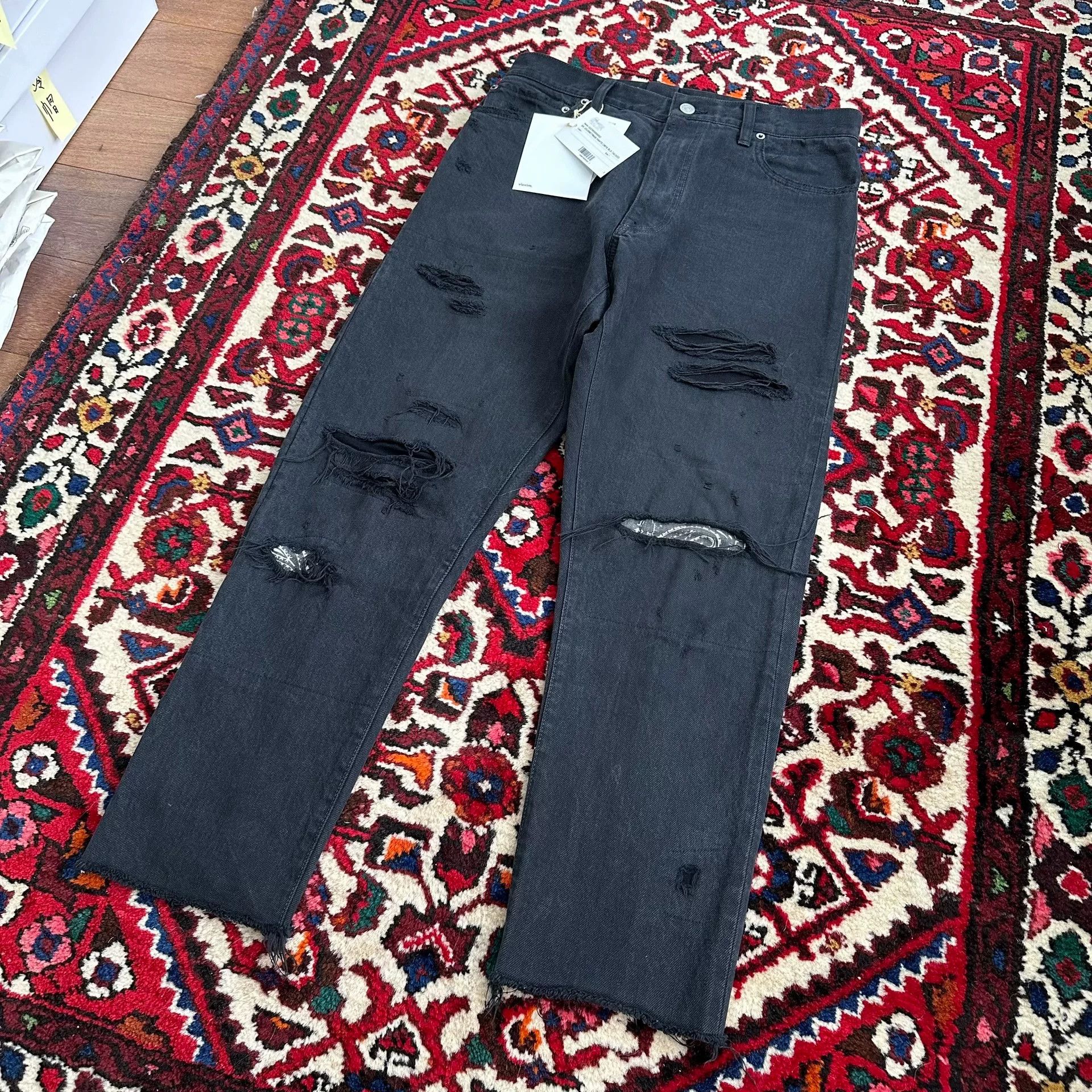 Visvim visvim journeyman denim jeans wide fit Size US 31 - 5 Thumbnail
