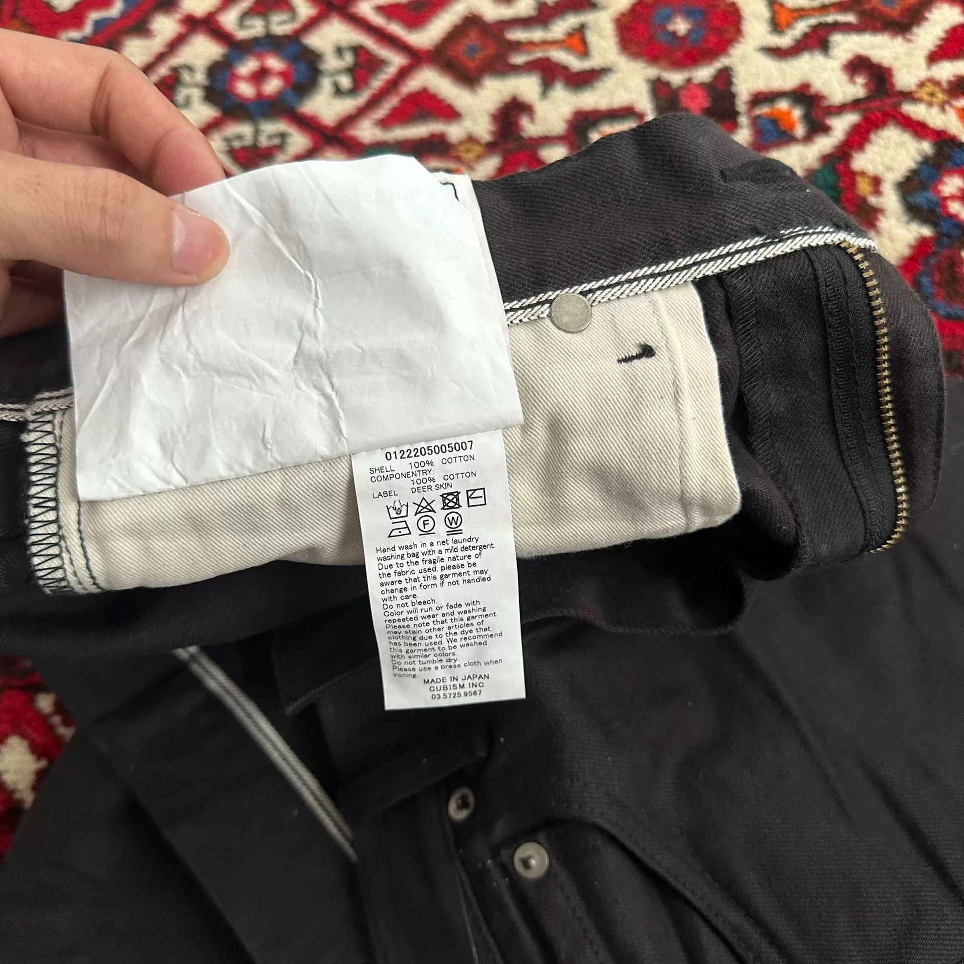 Visvim visvim black denim pants W32 L30 Size US 32 / EU 48 - 7 Thumbnail