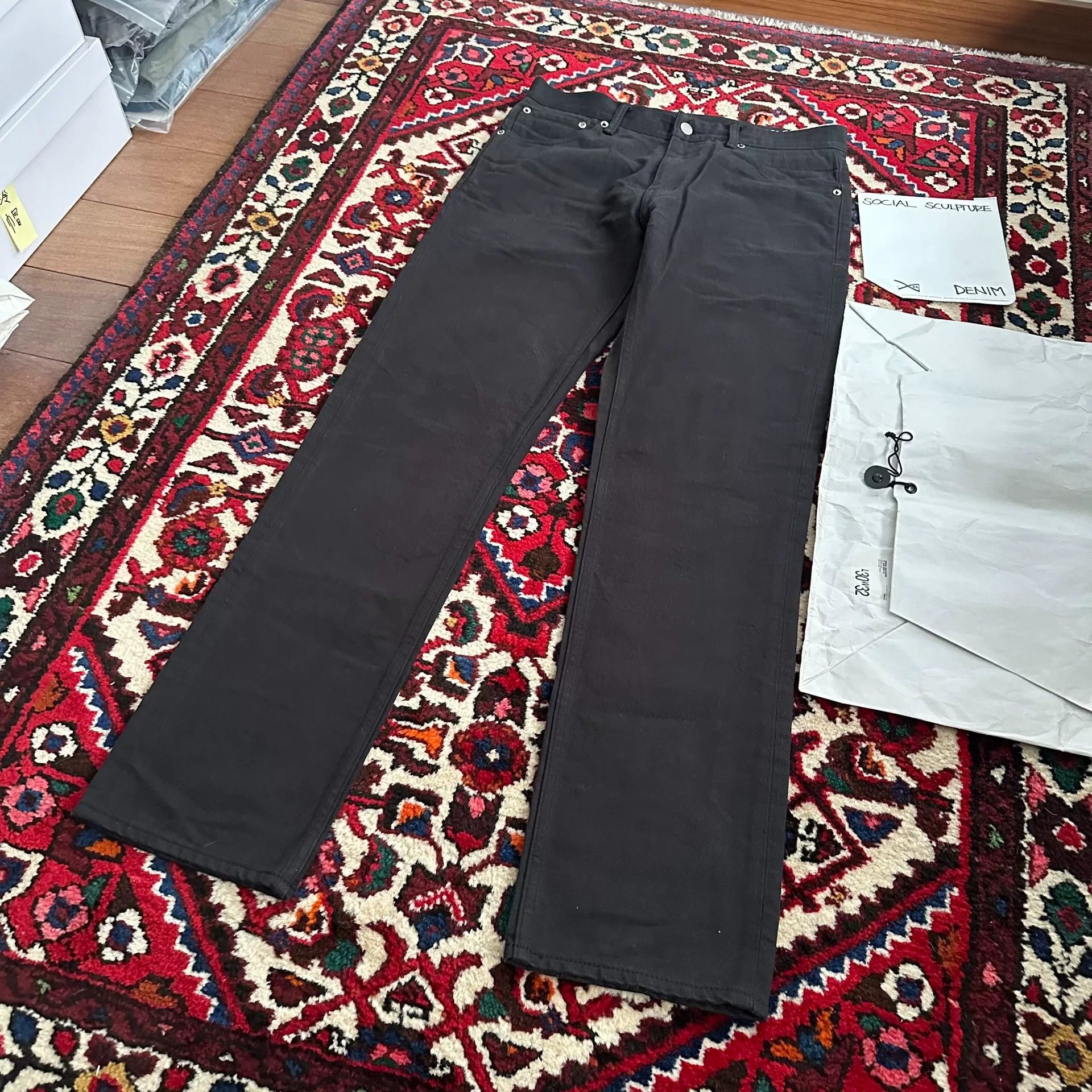 Visvim visvim black denim pants W32 L30 Size US 32 / EU 48 - 5 Thumbnail