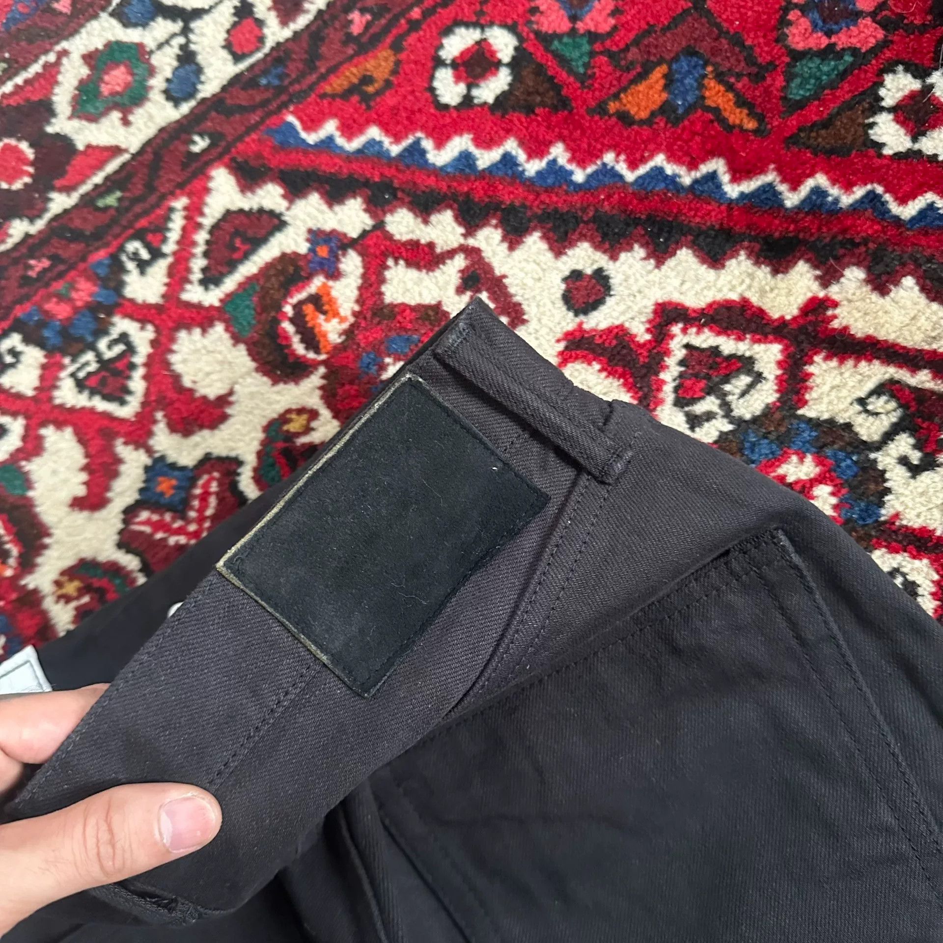 Visvim visvim black denim pants W32 L30 Size US 32 / EU 48 - 4 Thumbnail