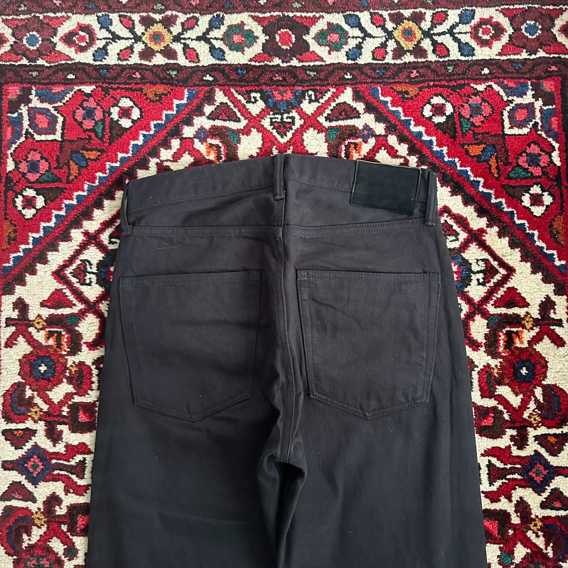 Visvim visvim black denim pants W32 L30 Size US 32 / EU 48 - 3 Thumbnail